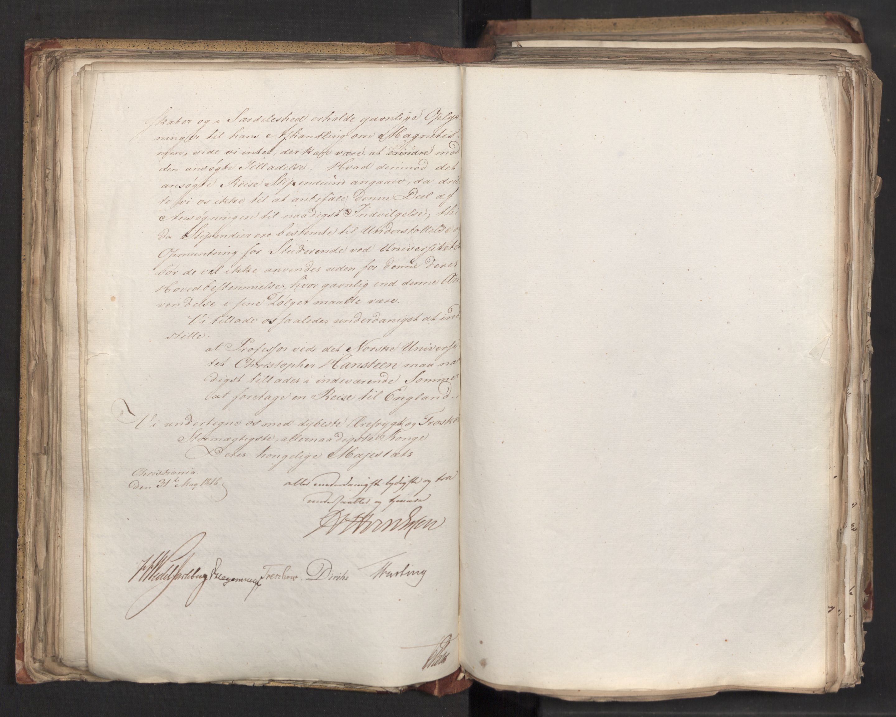 Statsrådsavdelingen i Stockholm, RA/S-1003/D/Da/L0006: Regjeringsinnstillinger nr. 1247-1544, 1816, p. 129