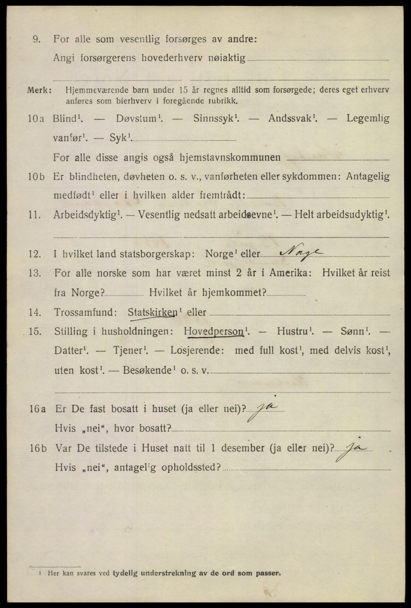 SAKO, 1920 census for Sandefjord, 1920, p. 6551