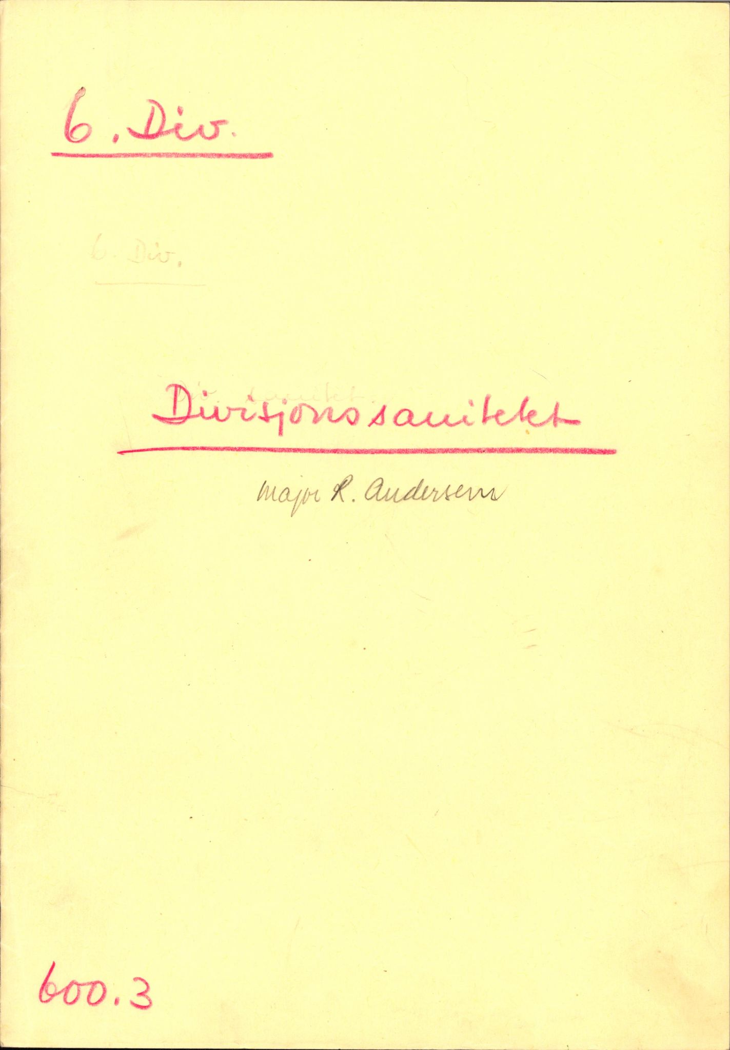 Forsvaret, Forsvarets krigshistoriske avdeling, RA/RAFA-2017/Y/Yb/L0132: II-C-11-600  -  6. Divisjon / 6. Distriktskommando, 1940-1960, p. 685