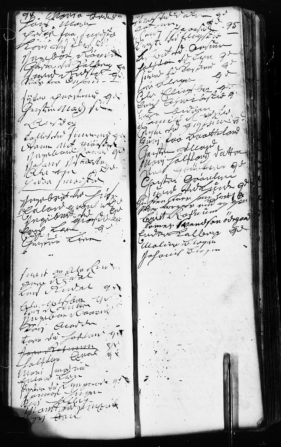 Fåberg prestekontor, AV/SAH-PREST-086/H/Ha/Hab/L0002: Parish register (copy) no. 2, 1741-1756, p. 94-95