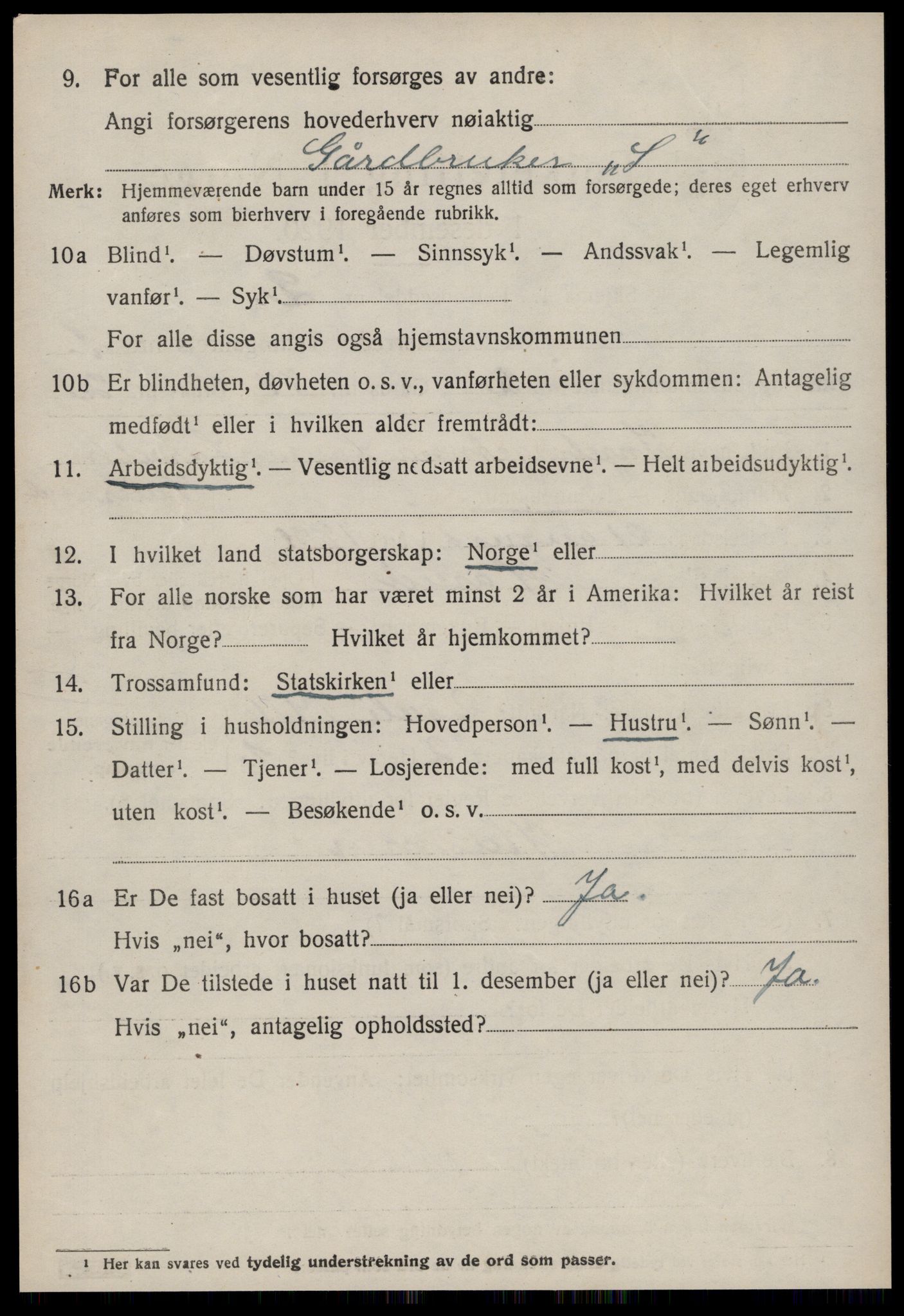 SAT, 1920 census for Hareid, 1920, p. 748