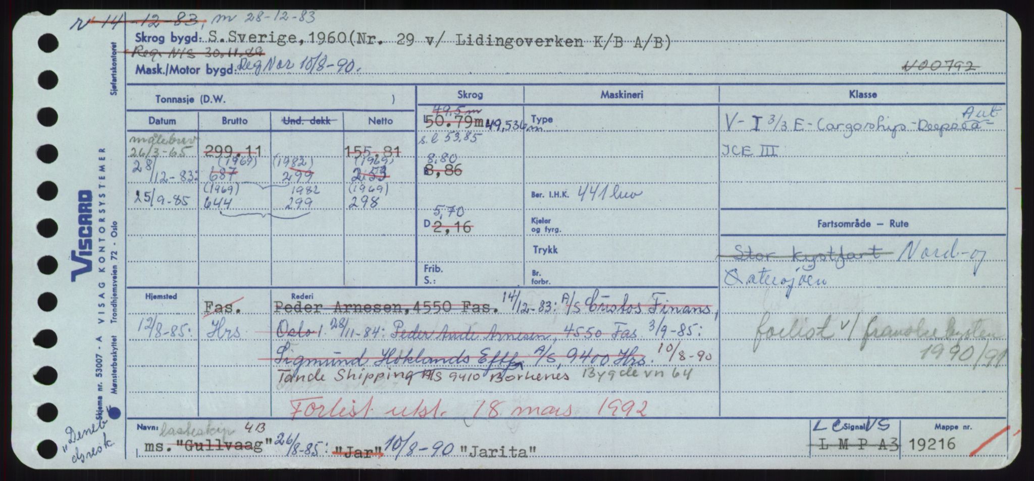 Sjøfartsdirektoratet med forløpere, Skipsmålingen, AV/RA-S-1627/H/Hd/L0019: Fartøy, J, p. 229