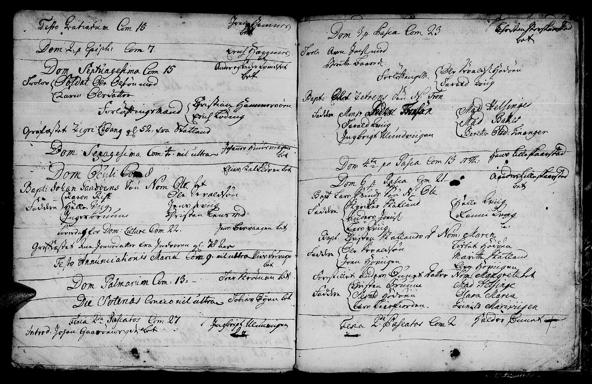 Ministerialprotokoller, klokkerbøker og fødselsregistre - Nord-Trøndelag, SAT/A-1458/774/L0627: Parish register (official) no. 774A01, 1693-1738