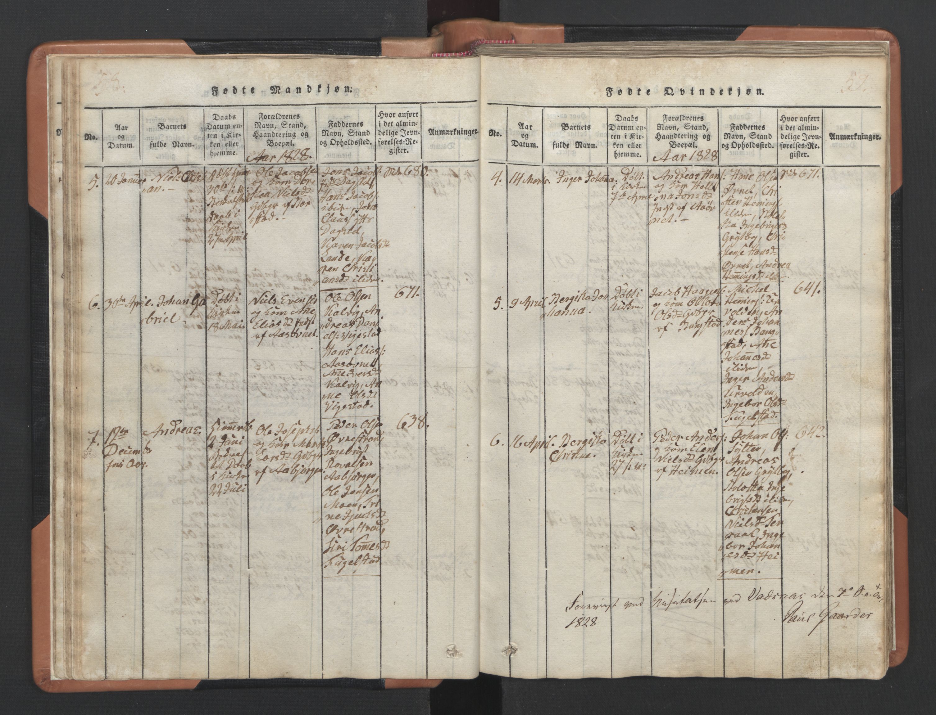 Ministerialprotokoller, klokkerbøker og fødselsregistre - Nordland, SAT/A-1459/810/L0157: Parish register (copy) no. 810C01, 1819-1842, p. 58-59