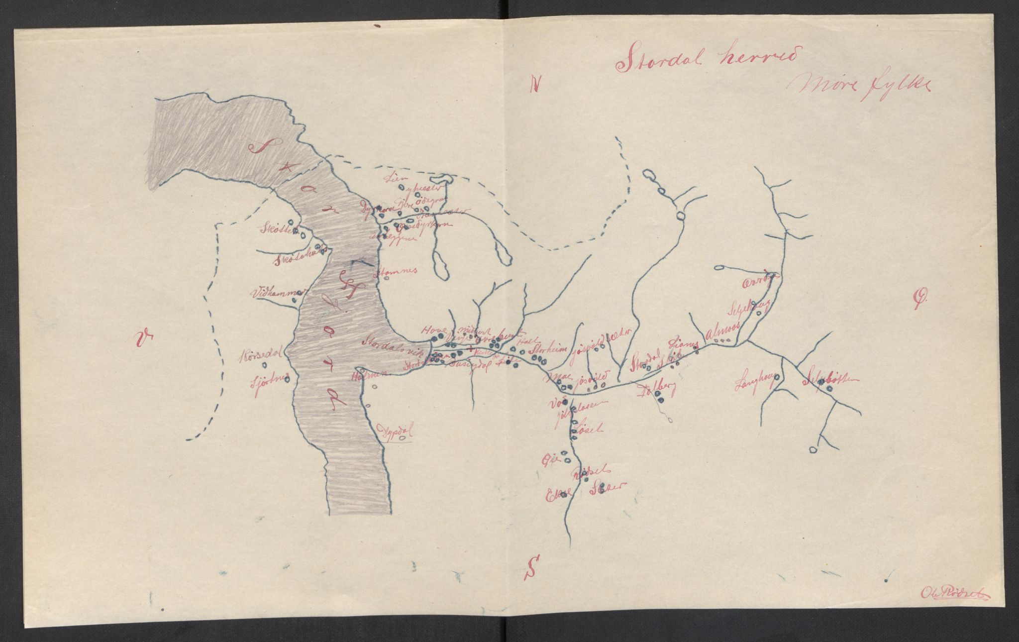 SAT, 1920 census for Stordal, 1920, p. 3