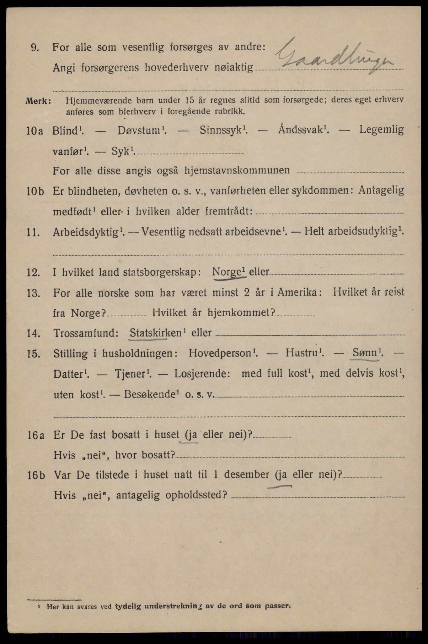 SAST, 1920 census for Haugesund, 1920, p. 12794