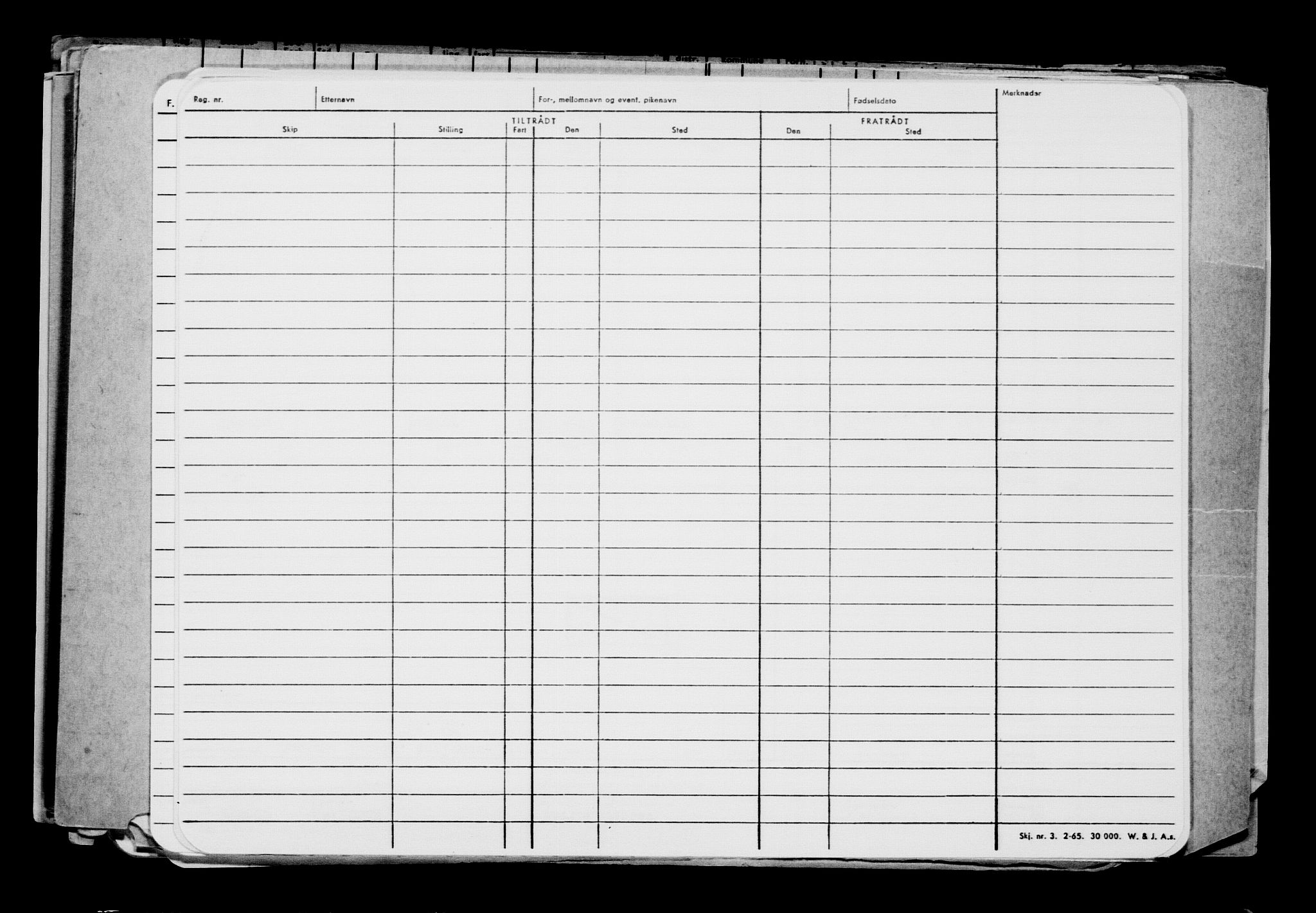 Direktoratet for sjømenn, AV/RA-S-3545/G/Gb/L0222: Hovedkort, 1923, p. 155