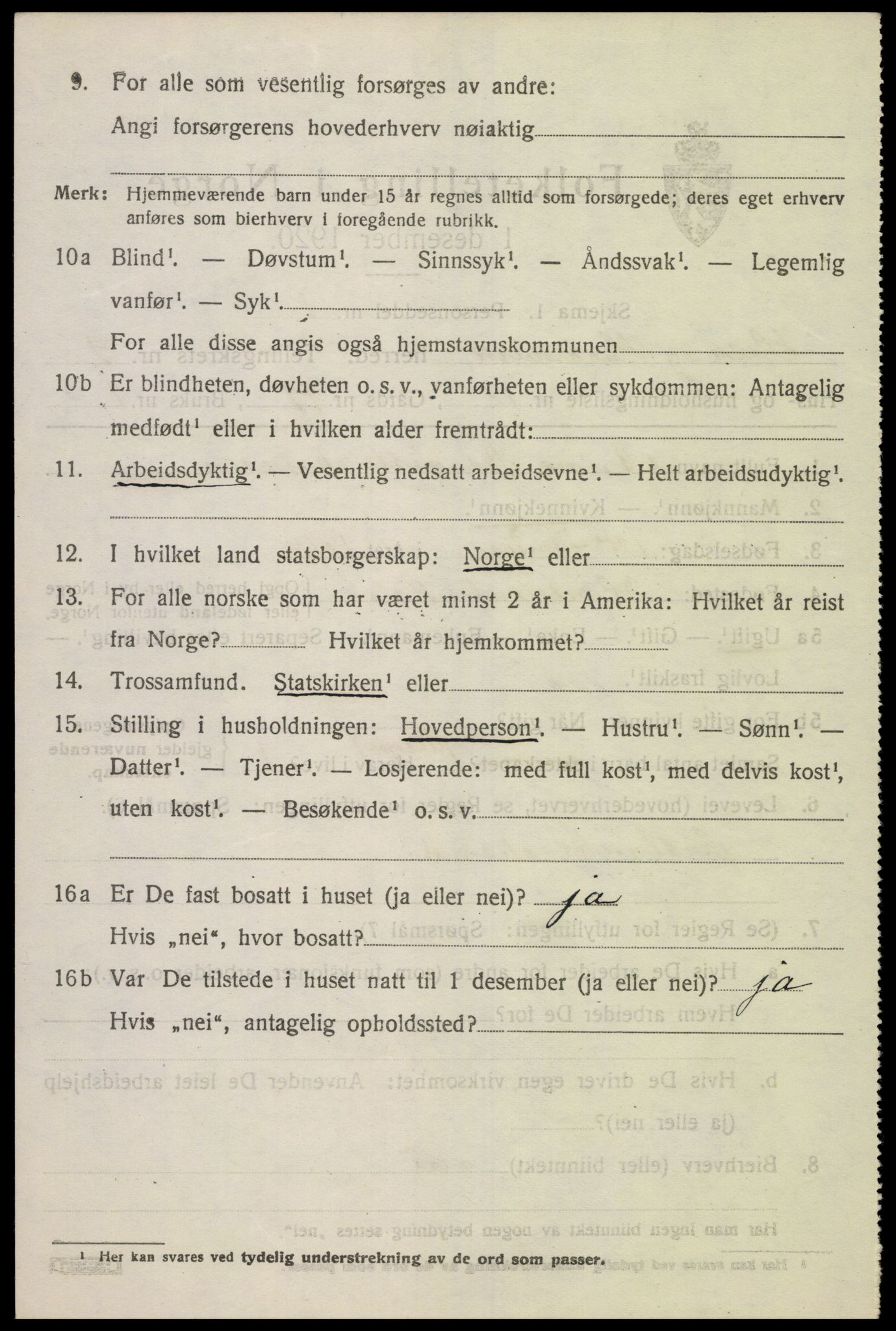 SAK, 1920 census for Halse og Harkmark, 1920, p. 4520