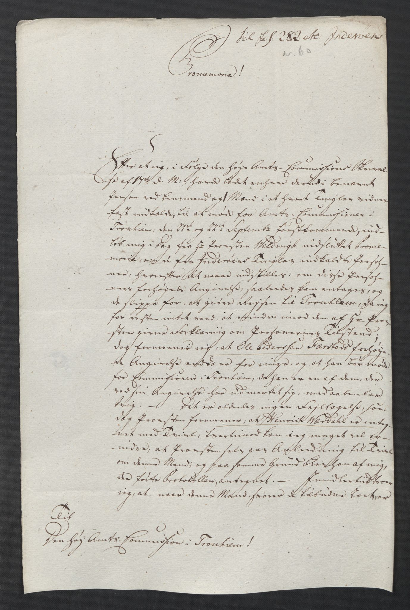 Rentekammeret inntil 1814, Reviderte regnskaper, Mindre regnskaper, AV/RA-EA-4068/Rf/Rfe/L0017: Inderøy fogderi, Jarlsberg grevskap, 1789, p. 226