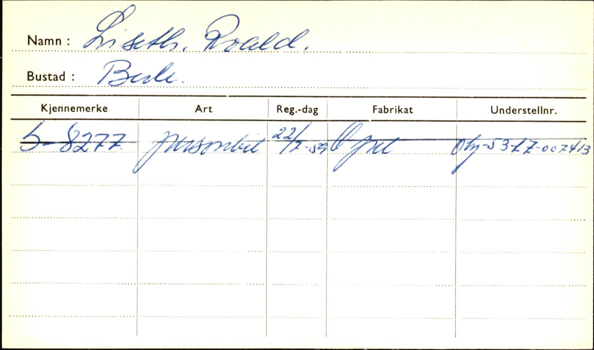 Statens vegvesen, Sogn og Fjordane vegkontor, AV/SAB-A-5301/4/F/L0001B: Eigarregister Fjordane til 1.6.1961, 1930-1961, p. 583