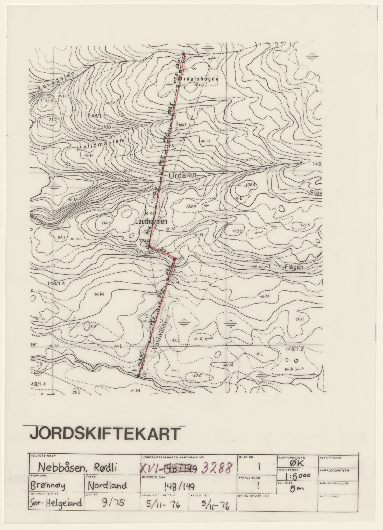 Jordskifteverkets kartarkiv, AV/RA-S-3929/T, 1859-1988, p. 4287