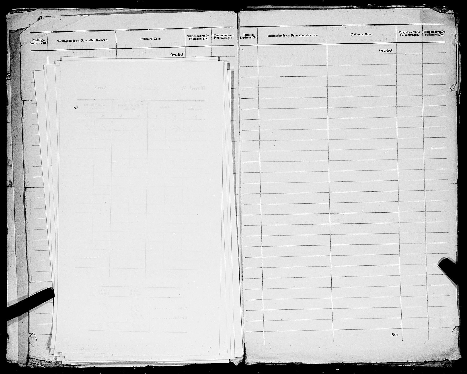 SAST, 1900 census for Egersund, 1900, p. 22