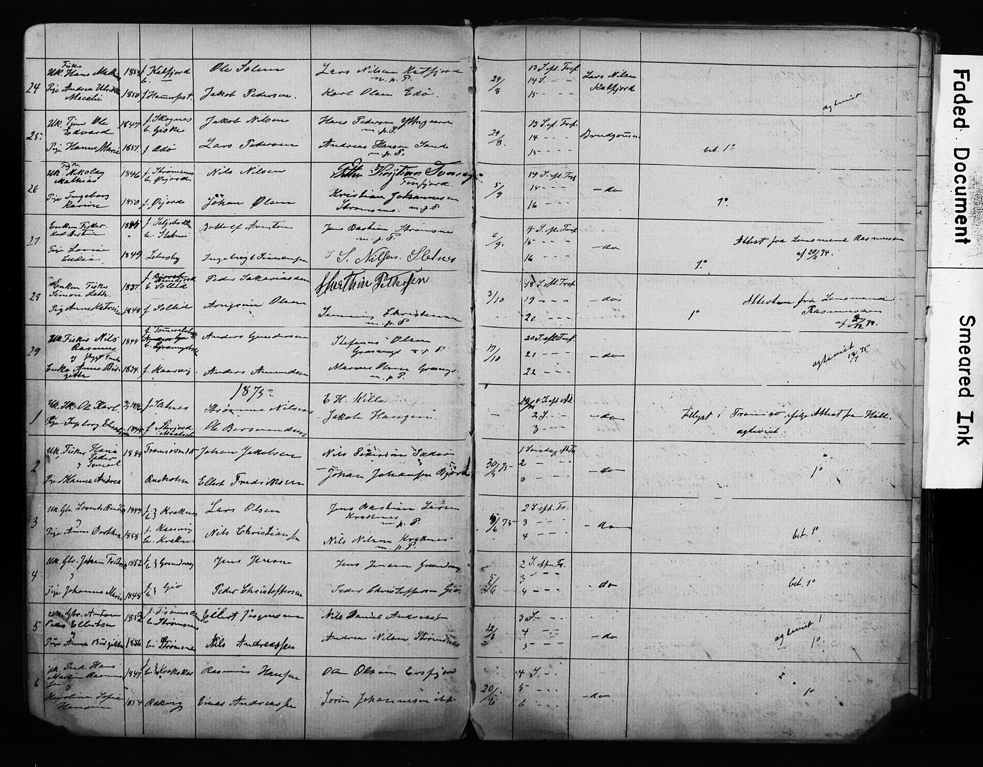 Lenvik sokneprestembete, SATØ/S-1310/I/Ie/L0095: Banns register no. 95, 1868-1890