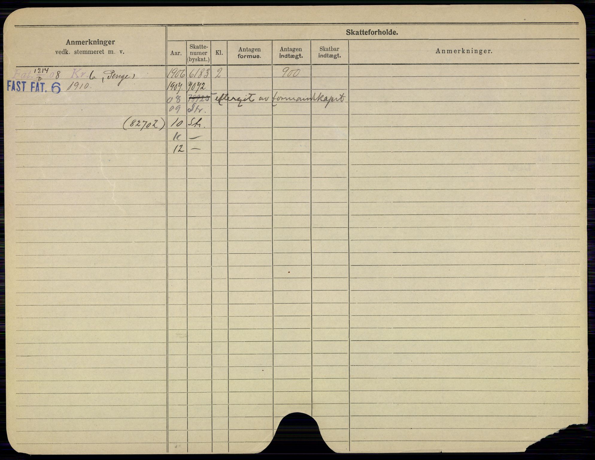 Oslo folkeregister, Registerkort, AV/SAO-A-11715/G/Gb/L0014: Kvinner, 1912