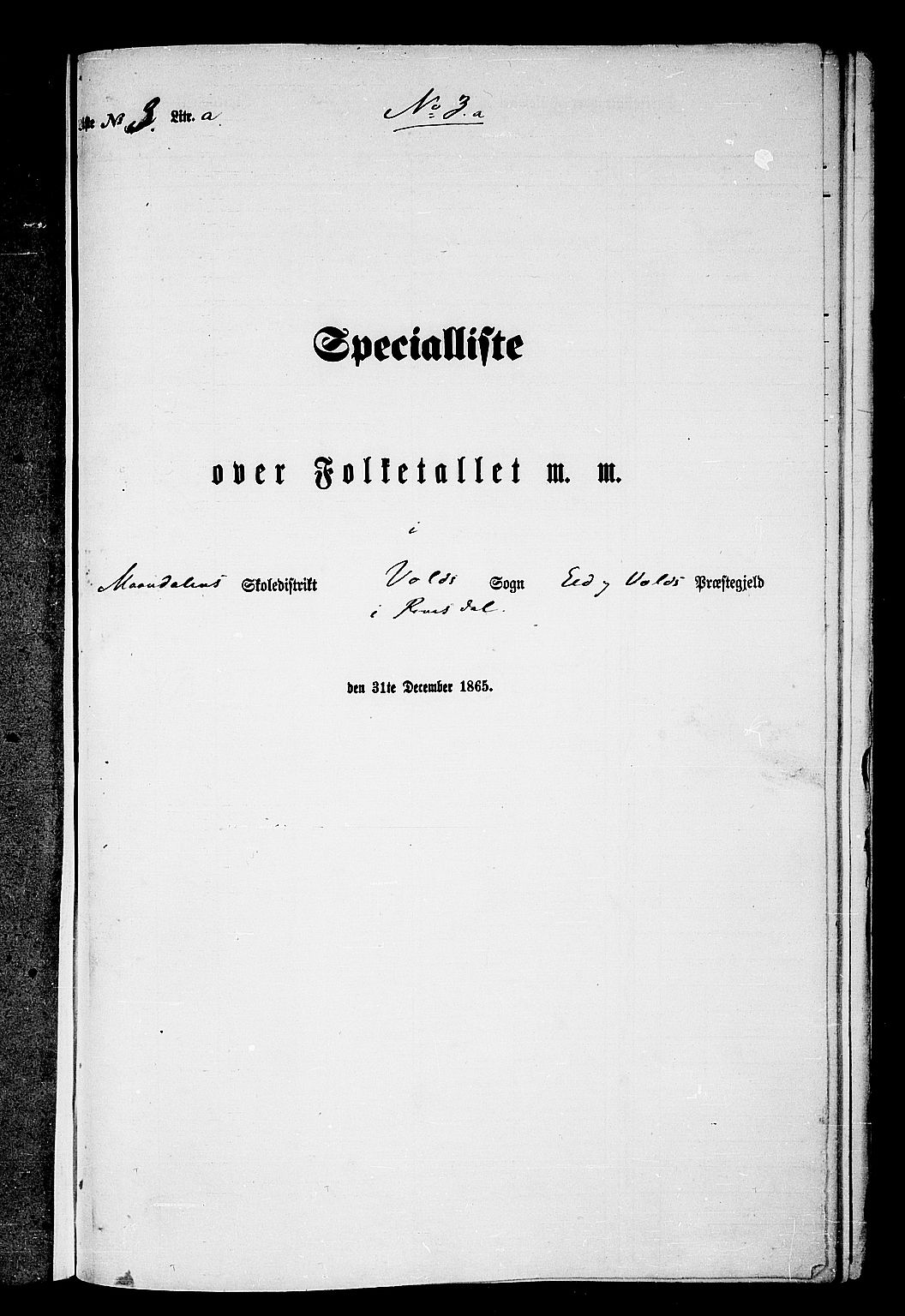 RA, 1865 census for Eid og Vold, 1865, p. 49