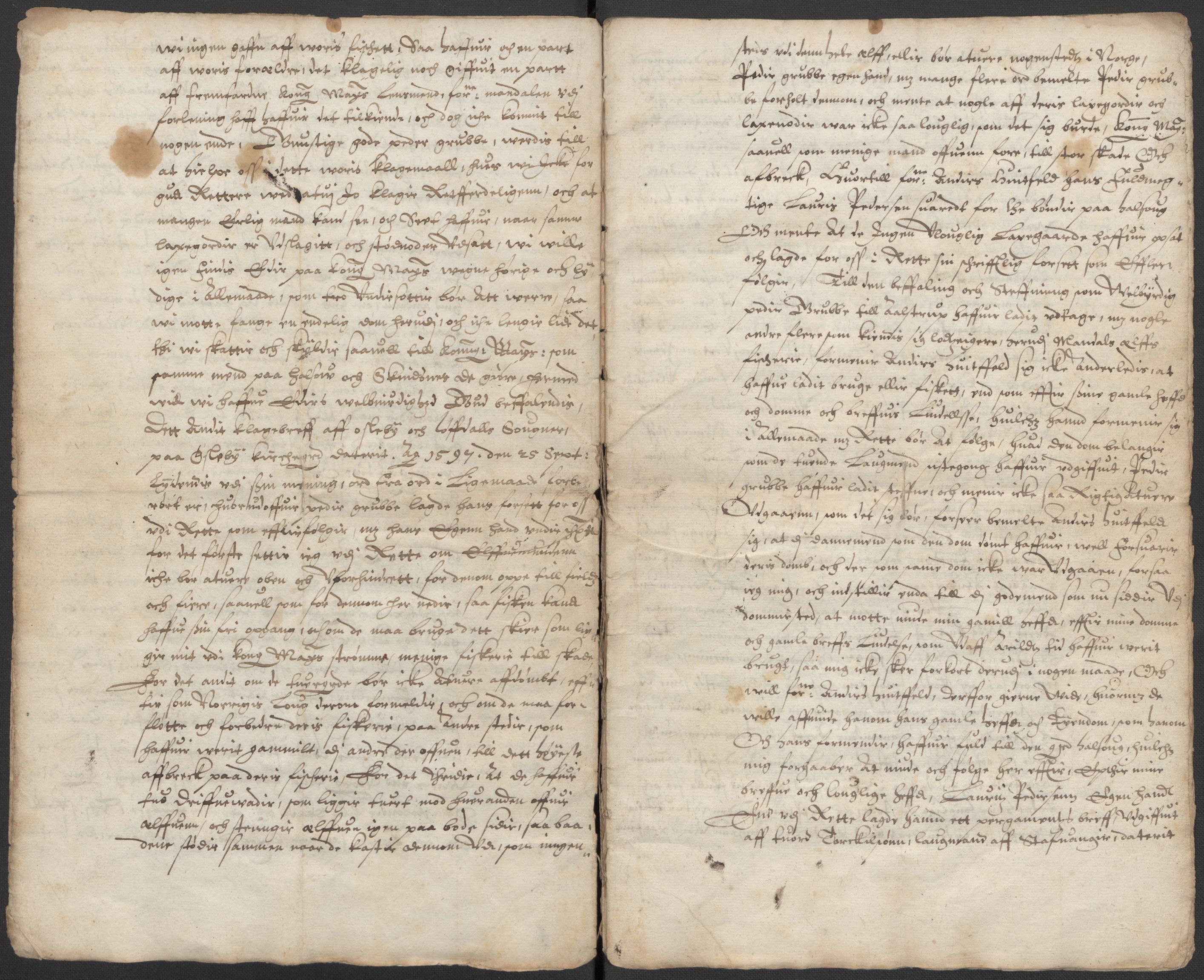 Riksarkivets diplomsamling, AV/RA-EA-5965/F15/L0036: Prestearkiv - Vest-Agder, 1600-1774, p. 25