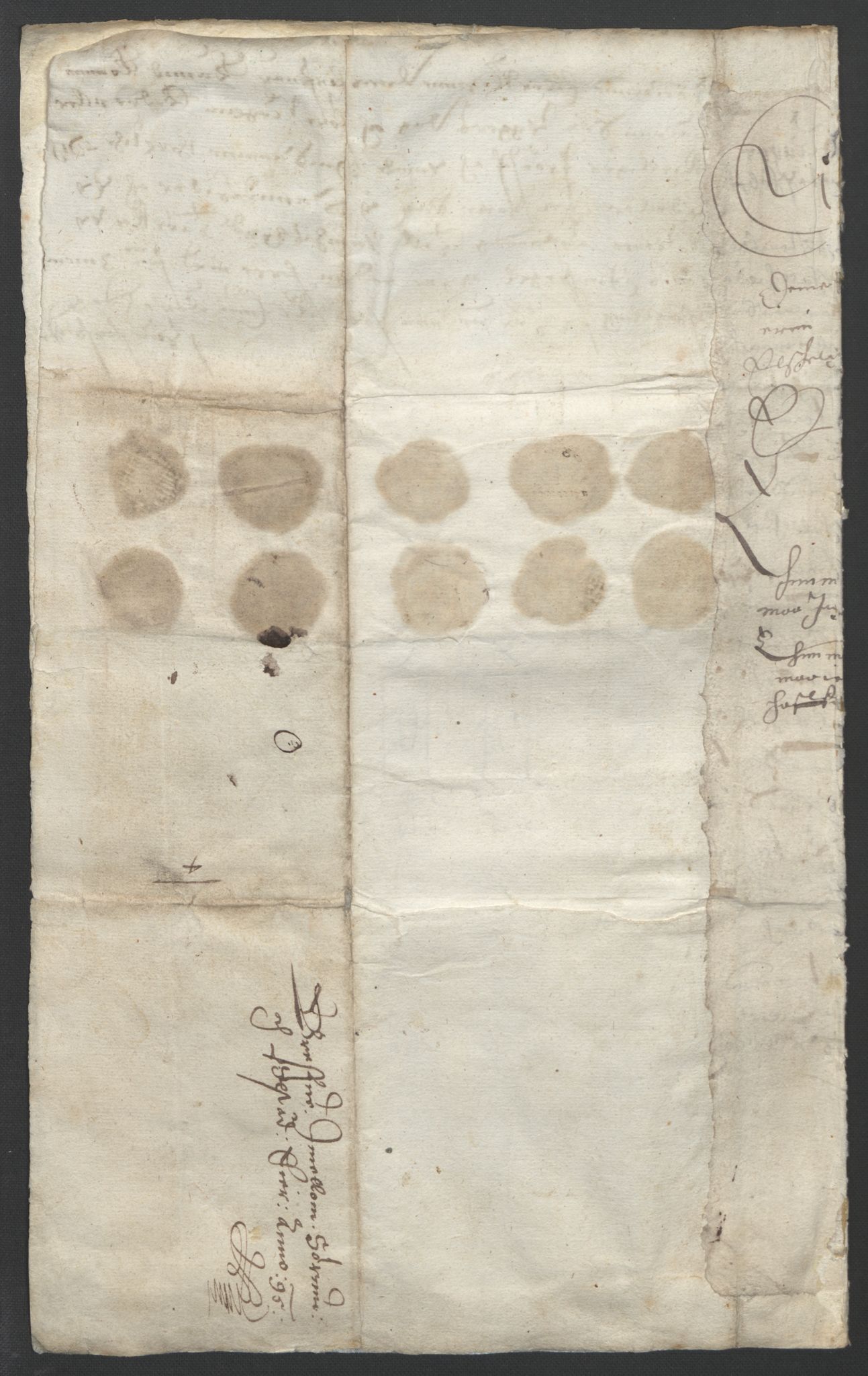Oslo stiftsdireksjon, SAO/A-11085/G/Gb/L0001: Bispestolens dokumenter, 1584-1612, p. 78