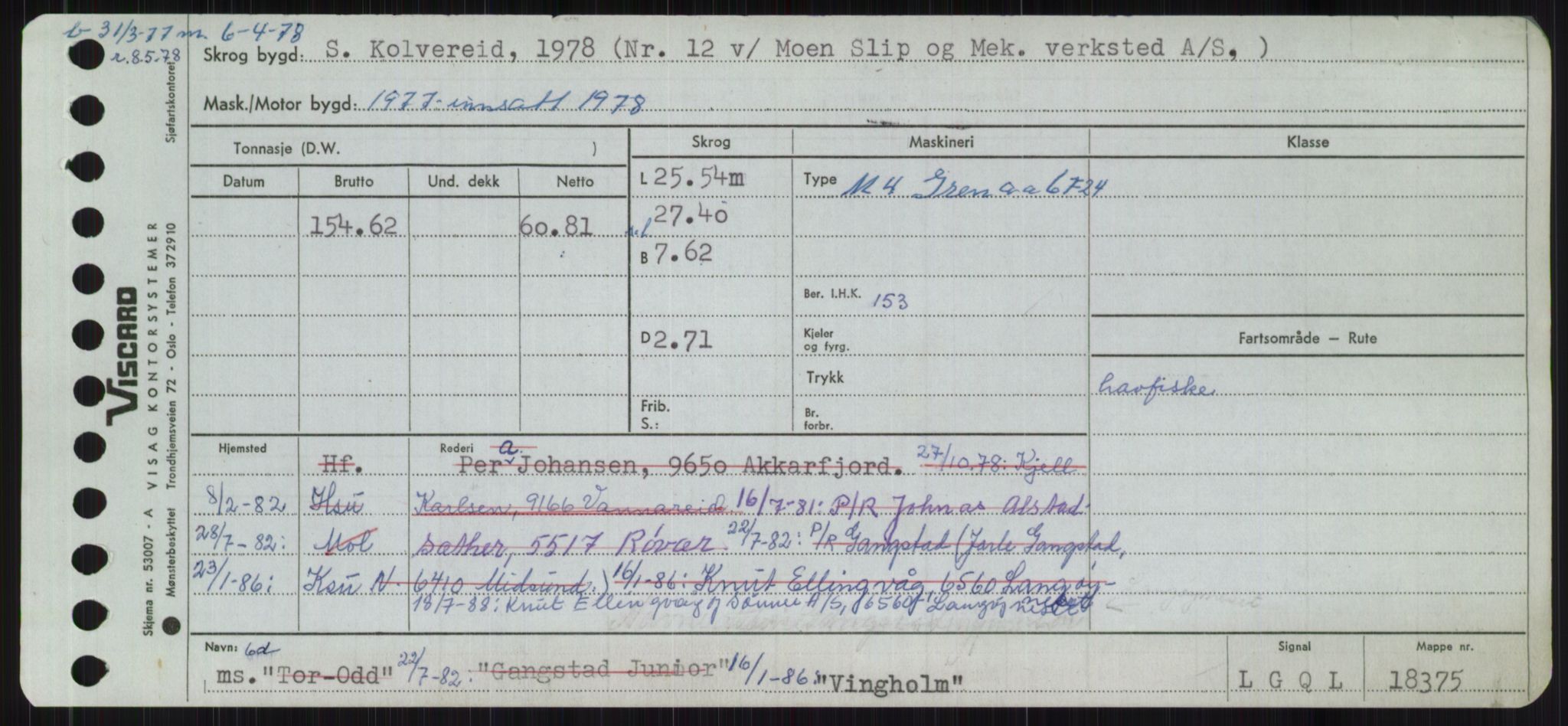 Sjøfartsdirektoratet med forløpere, Skipsmålingen, AV/RA-S-1627/H/Ha/L0006/0002: Fartøy, Sver-Å / Fartøy, U-Å, p. 525