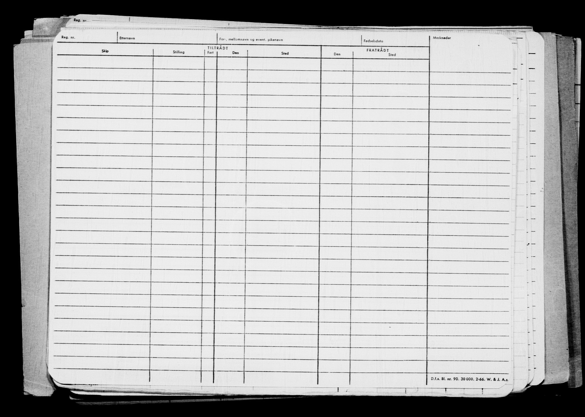 Direktoratet for sjømenn, AV/RA-S-3545/G/Gb/L0108: Hovedkort, 1912, p. 237