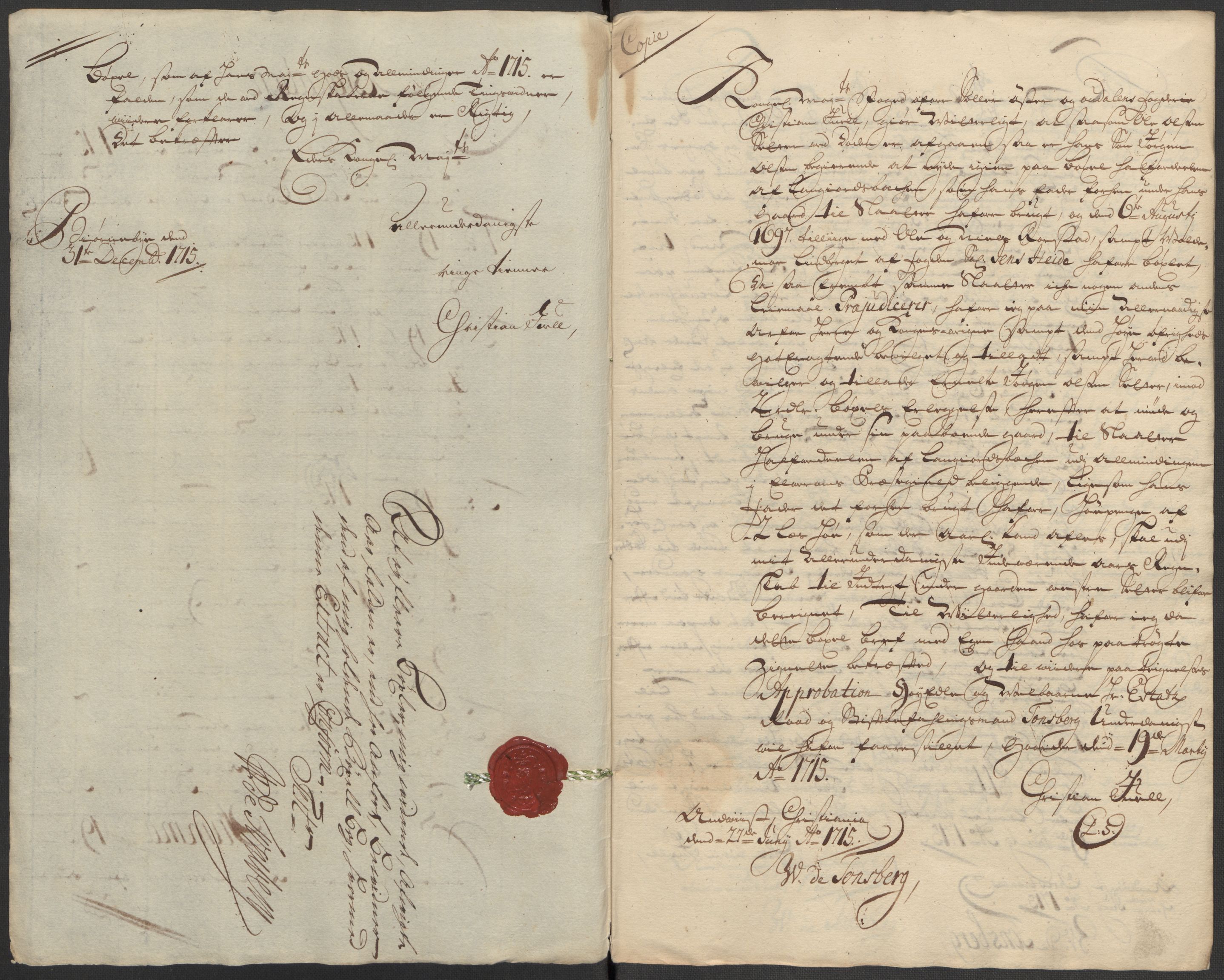 Rentekammeret inntil 1814, Reviderte regnskaper, Fogderegnskap, AV/RA-EA-4092/R13/L0853: Fogderegnskap Solør, Odal og Østerdal, 1715, p. 239