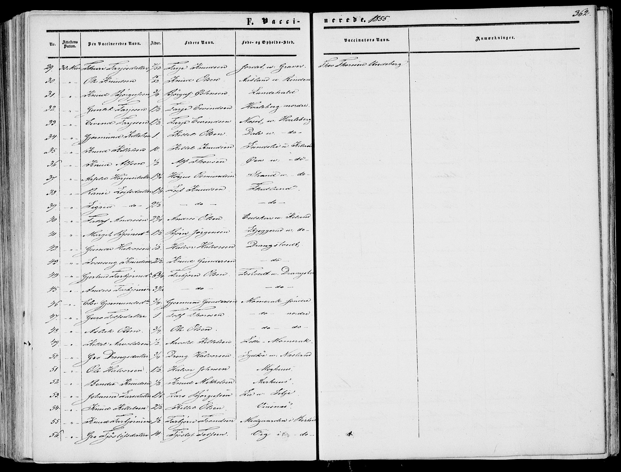Fyresdal kirkebøker, SAKO/A-263/F/Fa/L0005: Parish register (official) no. I 5, 1855-1871, p. 362