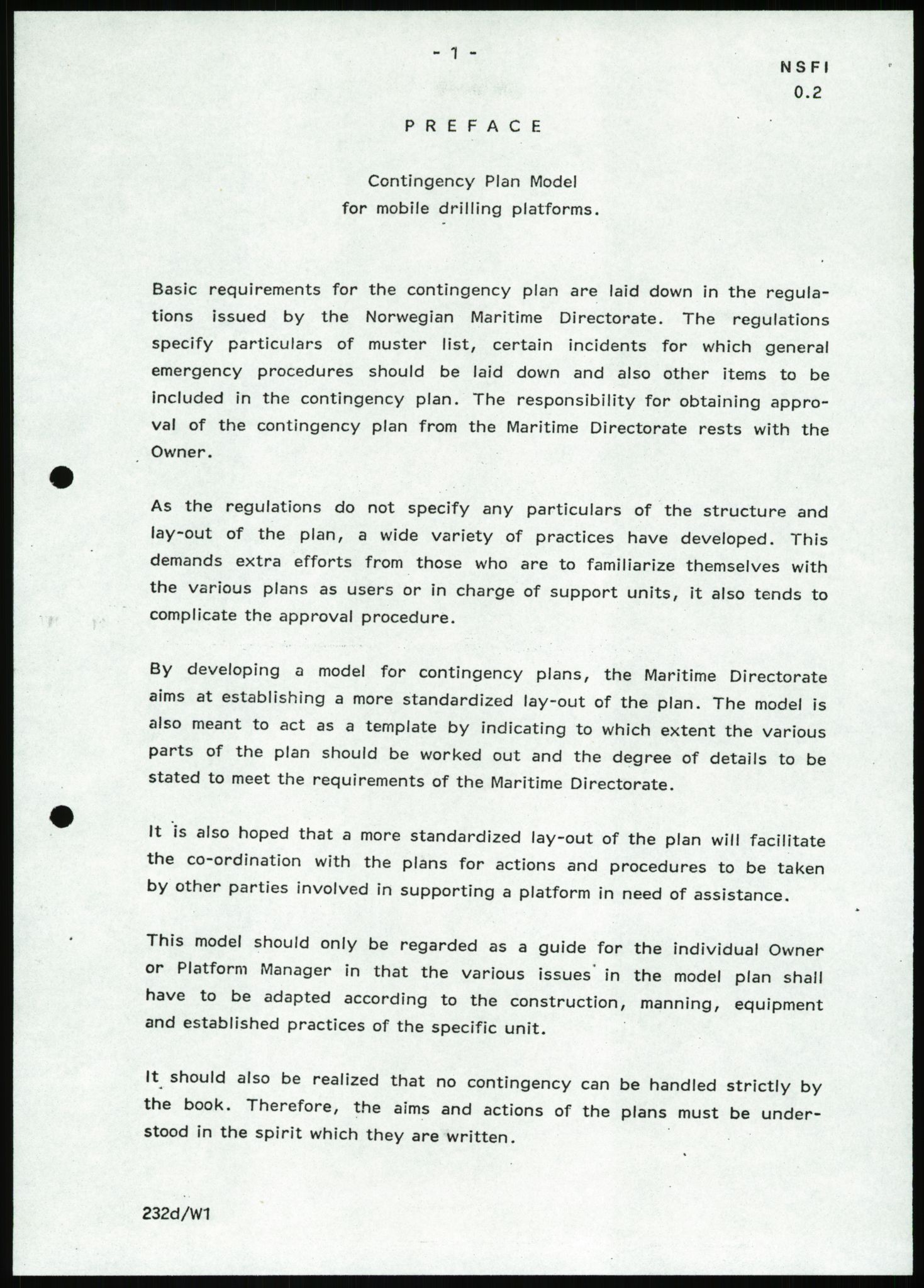 Justisdepartementet, Granskningskommisjonen ved Alexander Kielland-ulykken 27.3.1980, AV/RA-S-1165/D/L0022: Y Forskningsprosjekter (Y8-Y9)/Z Diverse (Doku.liste + Z1-Z15 av 15), 1980-1981, p. 9