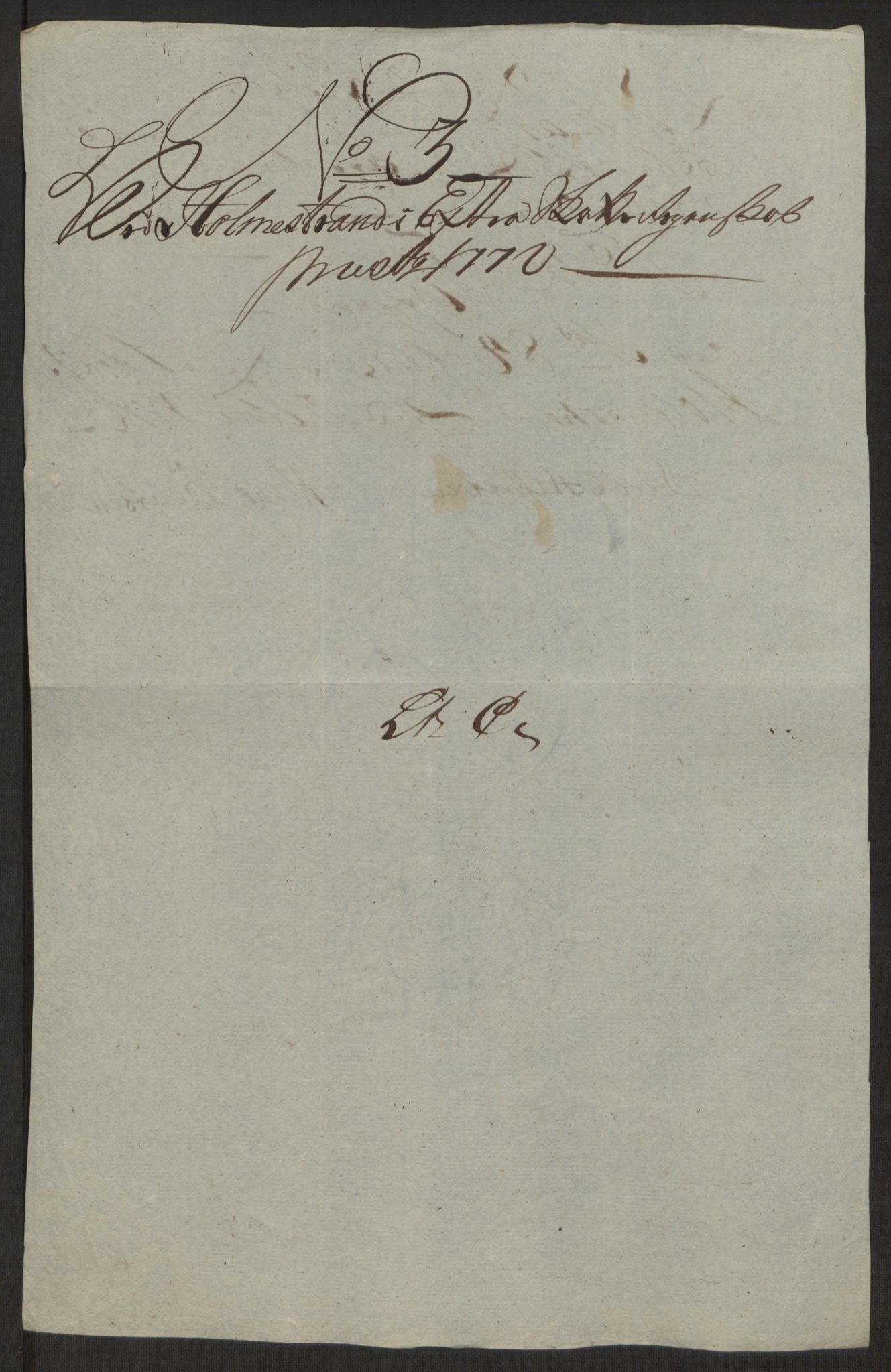 Rentekammeret inntil 1814, Reviderte regnskaper, Byregnskaper, AV/RA-EA-4066/R/Rh/L0163/0001: [H4] Kontribusjonsregnskap / Ekstraskatt, Holmestrand, 1762-1772, p. 425