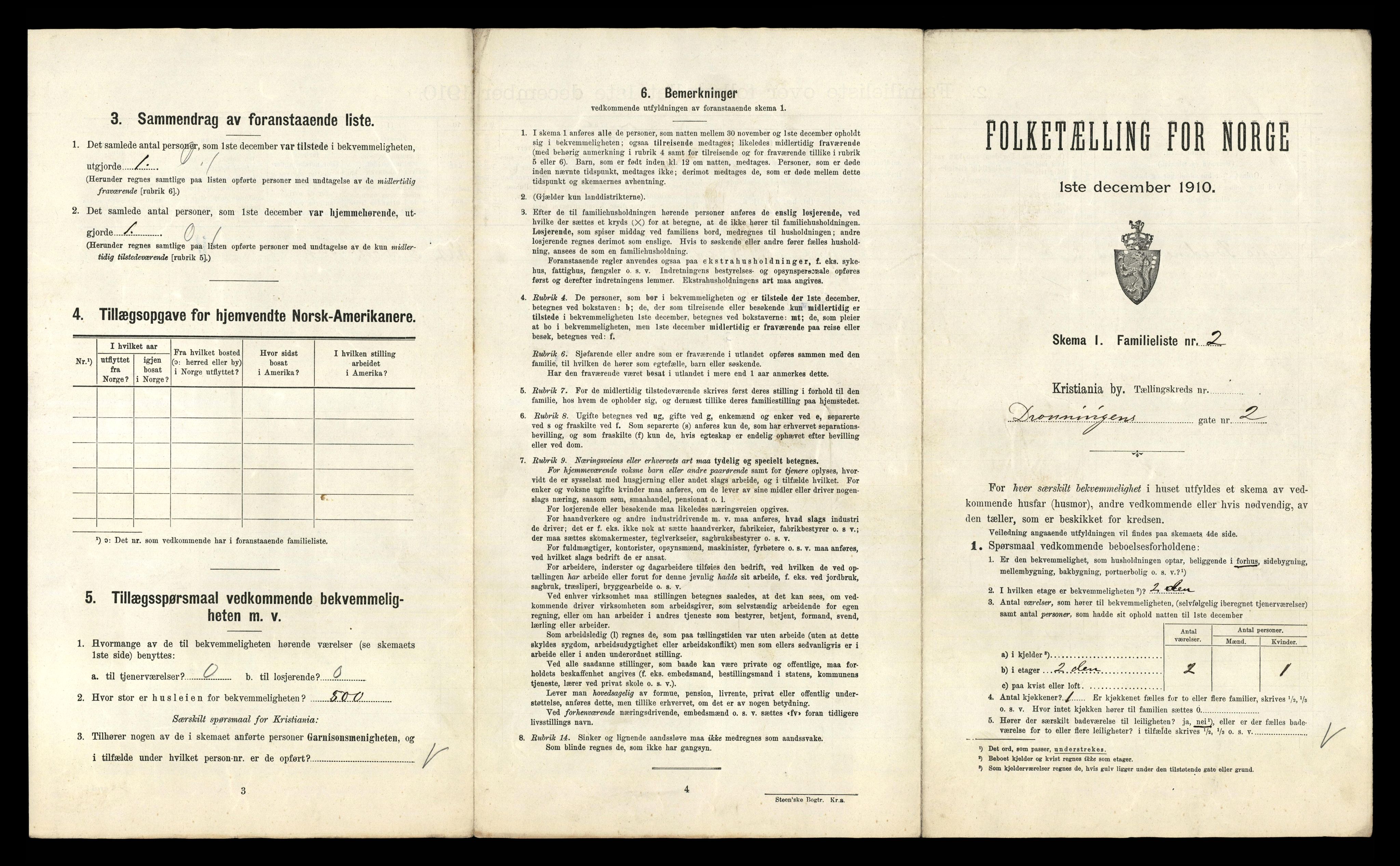 RA, 1910 census for Kristiania, 1910, p. 17679