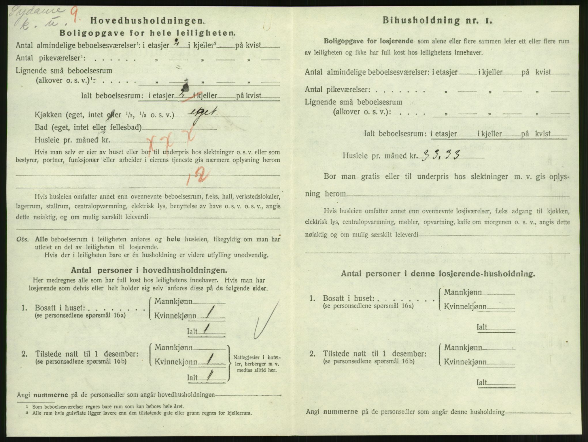 SAT, 1920 census for Molde, 1920, p. 1058