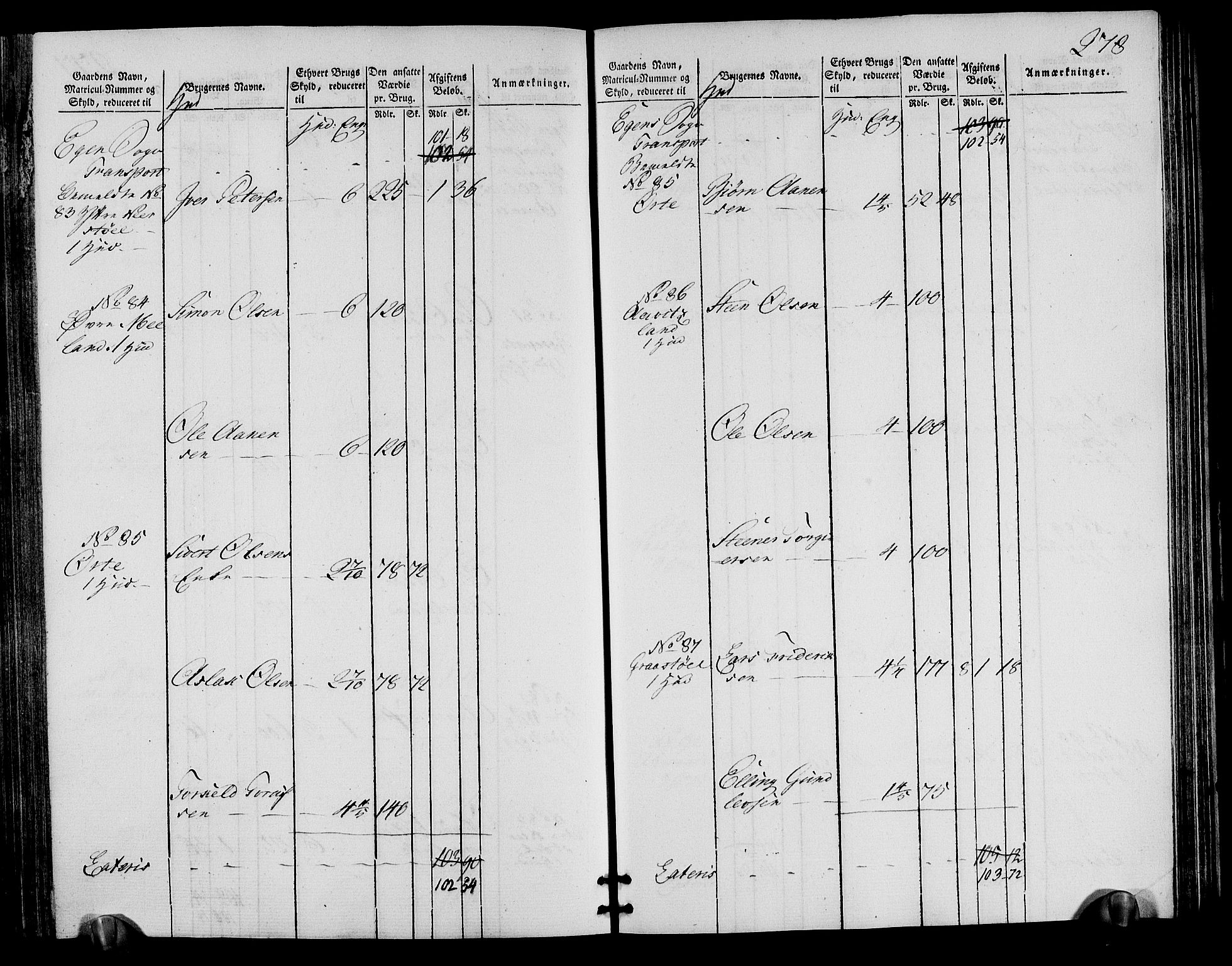 Rentekammeret inntil 1814, Realistisk ordnet avdeling, AV/RA-EA-4070/N/Ne/Nea/L0095: Lista fogderi. Oppebørselsregister, 1803-1804, p. 285