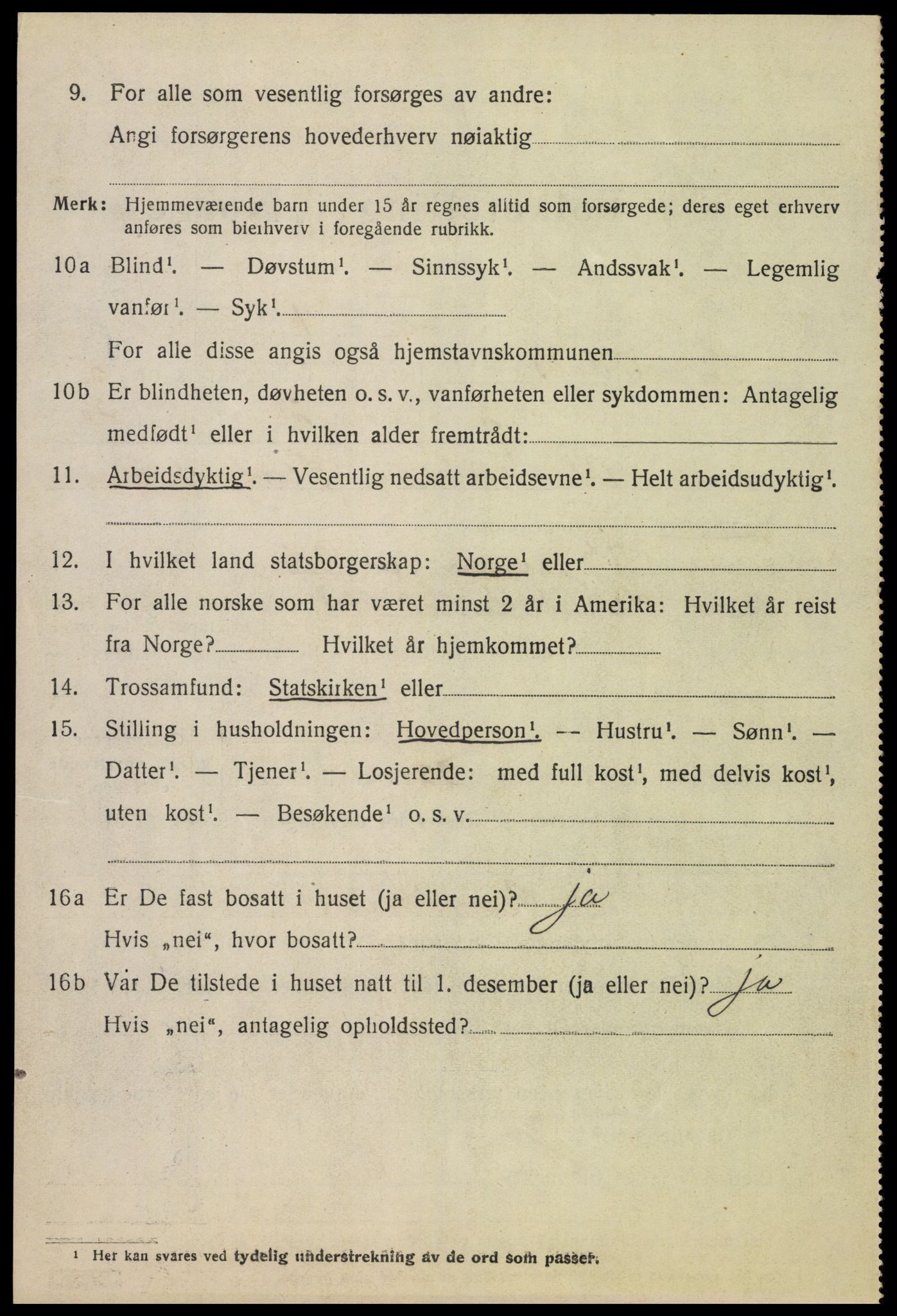 SAH, 1920 census for Sør-Odal, 1920, p. 6064