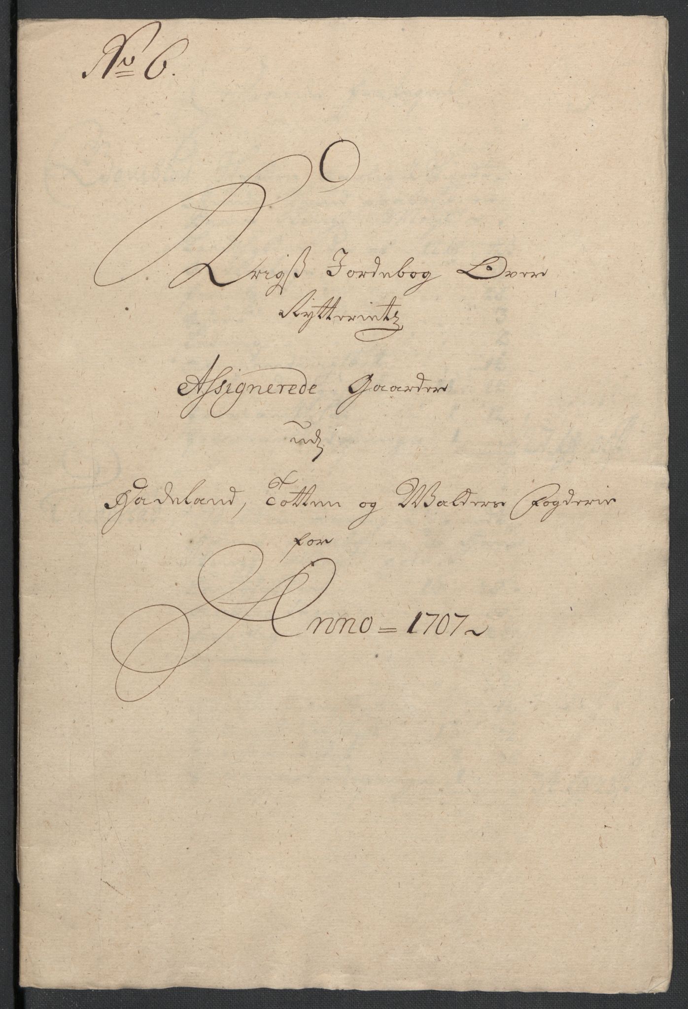 Rentekammeret inntil 1814, Reviderte regnskaper, Fogderegnskap, RA/EA-4092/R18/L1305: Fogderegnskap Hadeland, Toten og Valdres, 1707-1708, p. 274