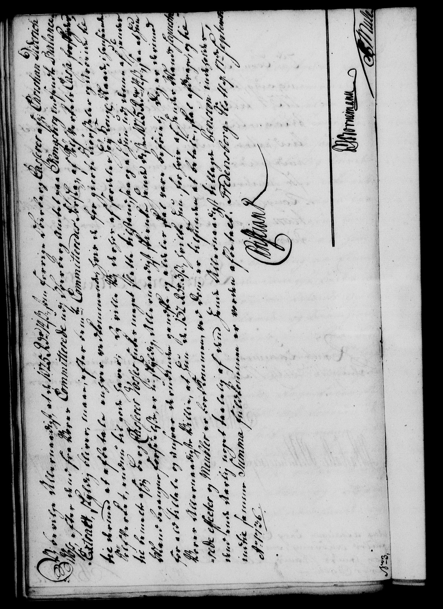 Rentekammeret, Kammerkanselliet, RA/EA-3111/G/Gf/Gfa/L0019: Norsk relasjons- og resolusjonsprotokoll (merket RK 52.19), 1736, p. 384