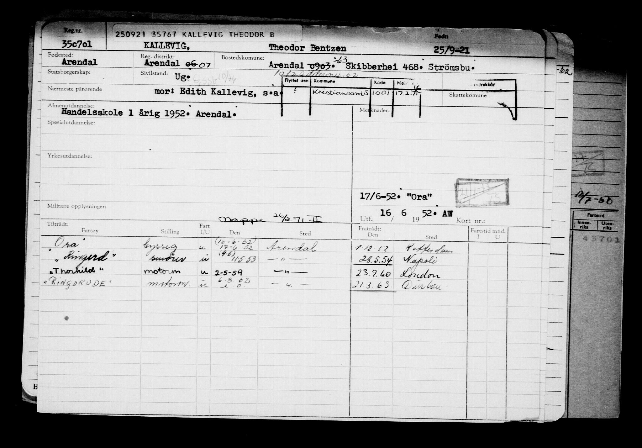 Direktoratet for sjømenn, AV/RA-S-3545/G/Gb/L0198: Hovedkort, 1921, p. 244