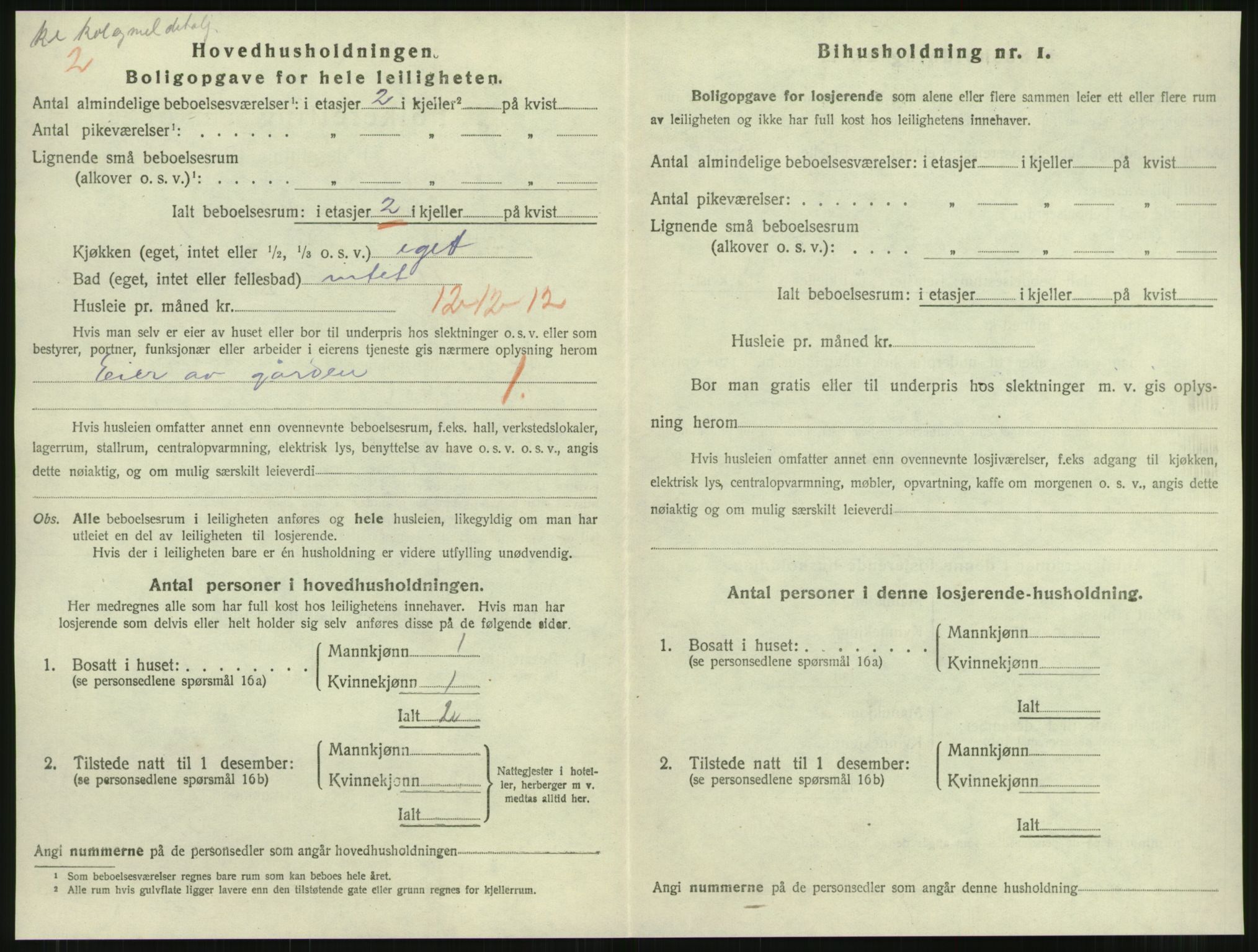 SAT, 1920 census for Namsos, 1920, p. 1318