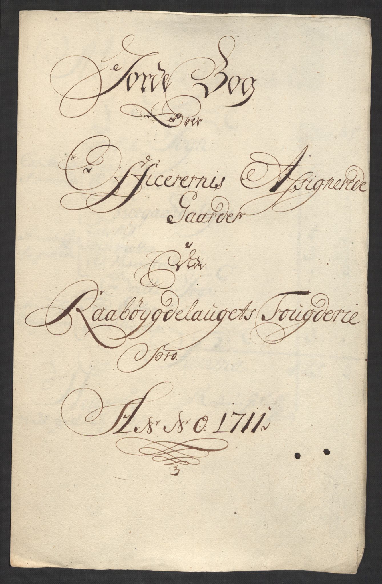 Rentekammeret inntil 1814, Reviderte regnskaper, Fogderegnskap, AV/RA-EA-4092/R40/L2449: Fogderegnskap Råbyggelag, 1709-1711, p. 291