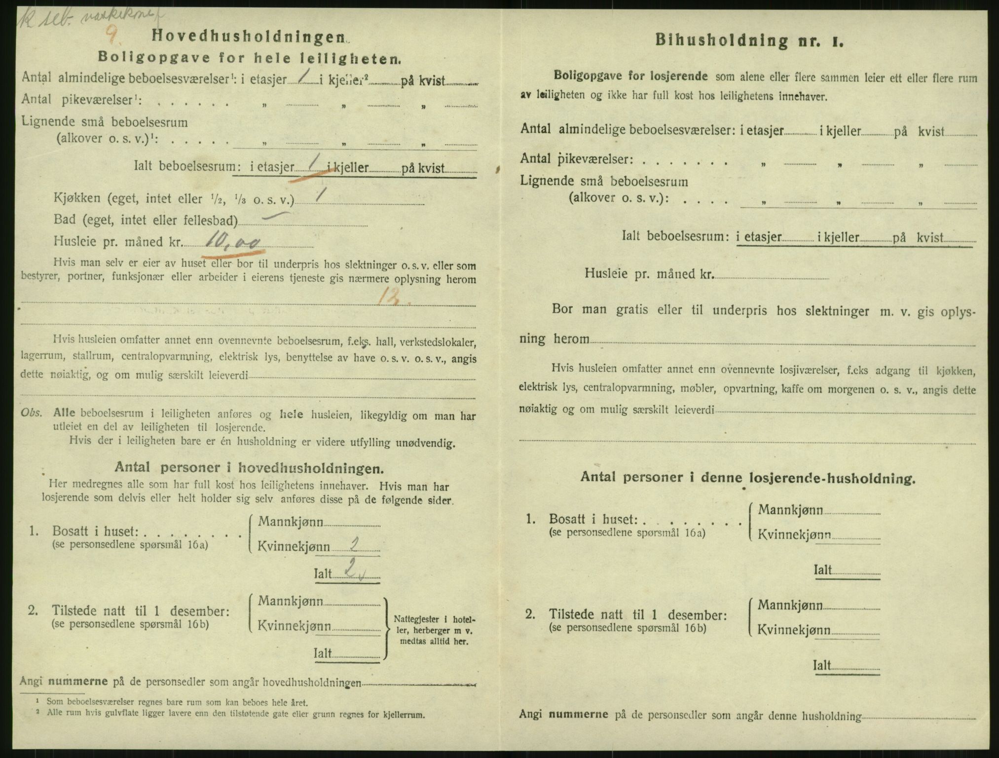 SAT, 1920 census for Levanger town, 1920, p. 679