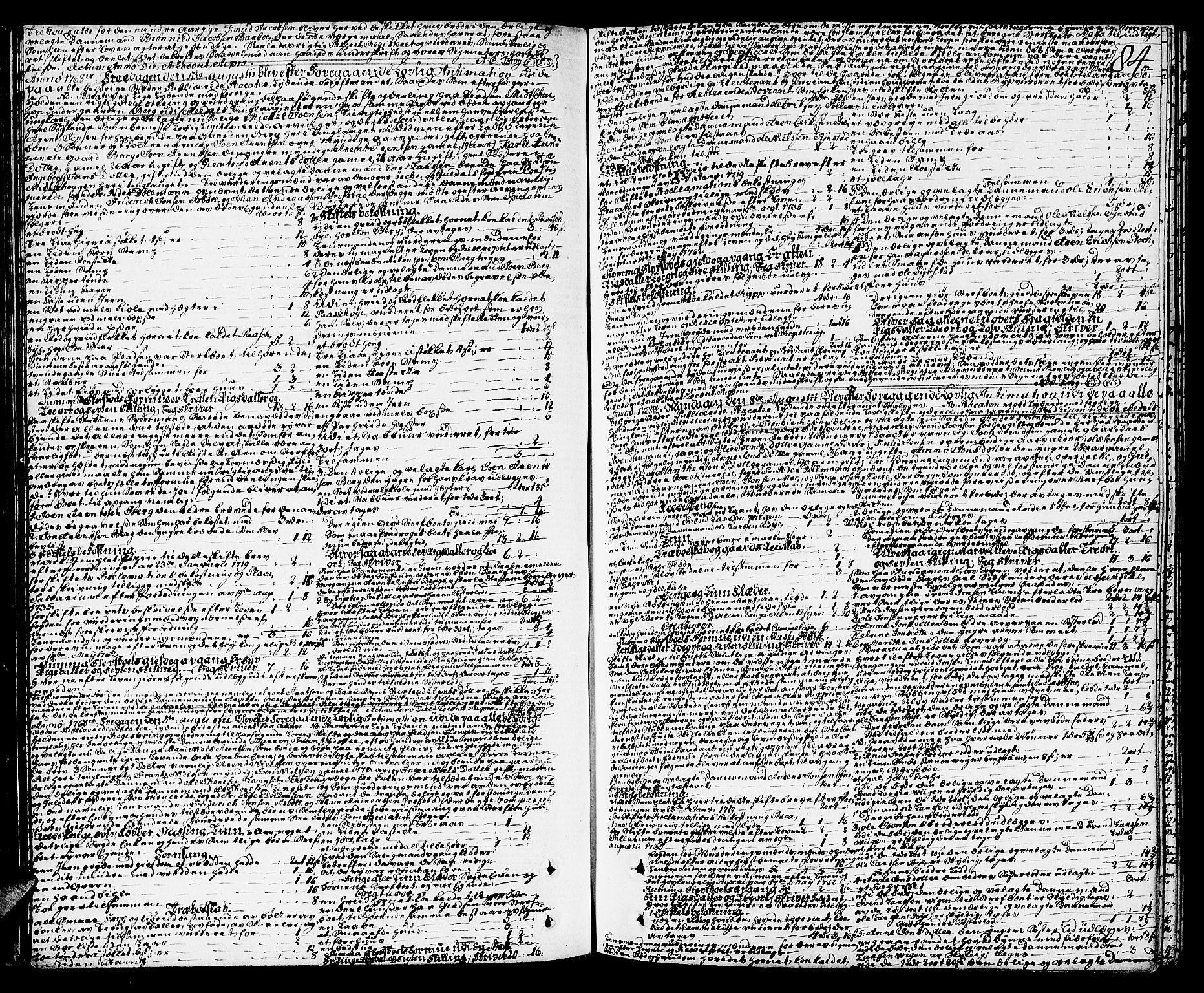 Orkdal sorenskriveri, SAT/A-4169/1/3/3Aa/L0007: Skifteprotokoller, 1767-1782, p. 83b-84a