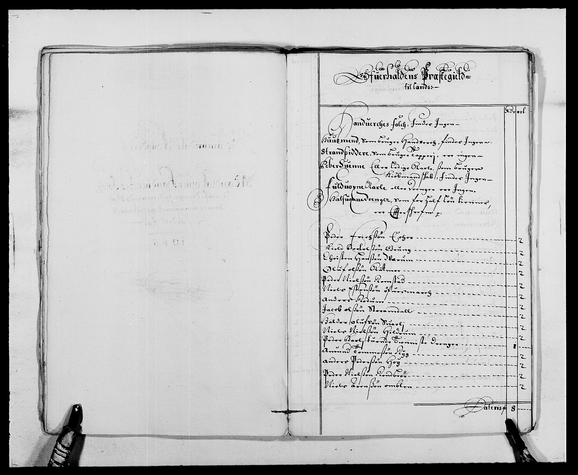 Rentekammeret inntil 1814, Reviderte regnskaper, Fogderegnskap, AV/RA-EA-4092/R64/L4422: Fogderegnskap Namdal, 1687-1689, p. 110