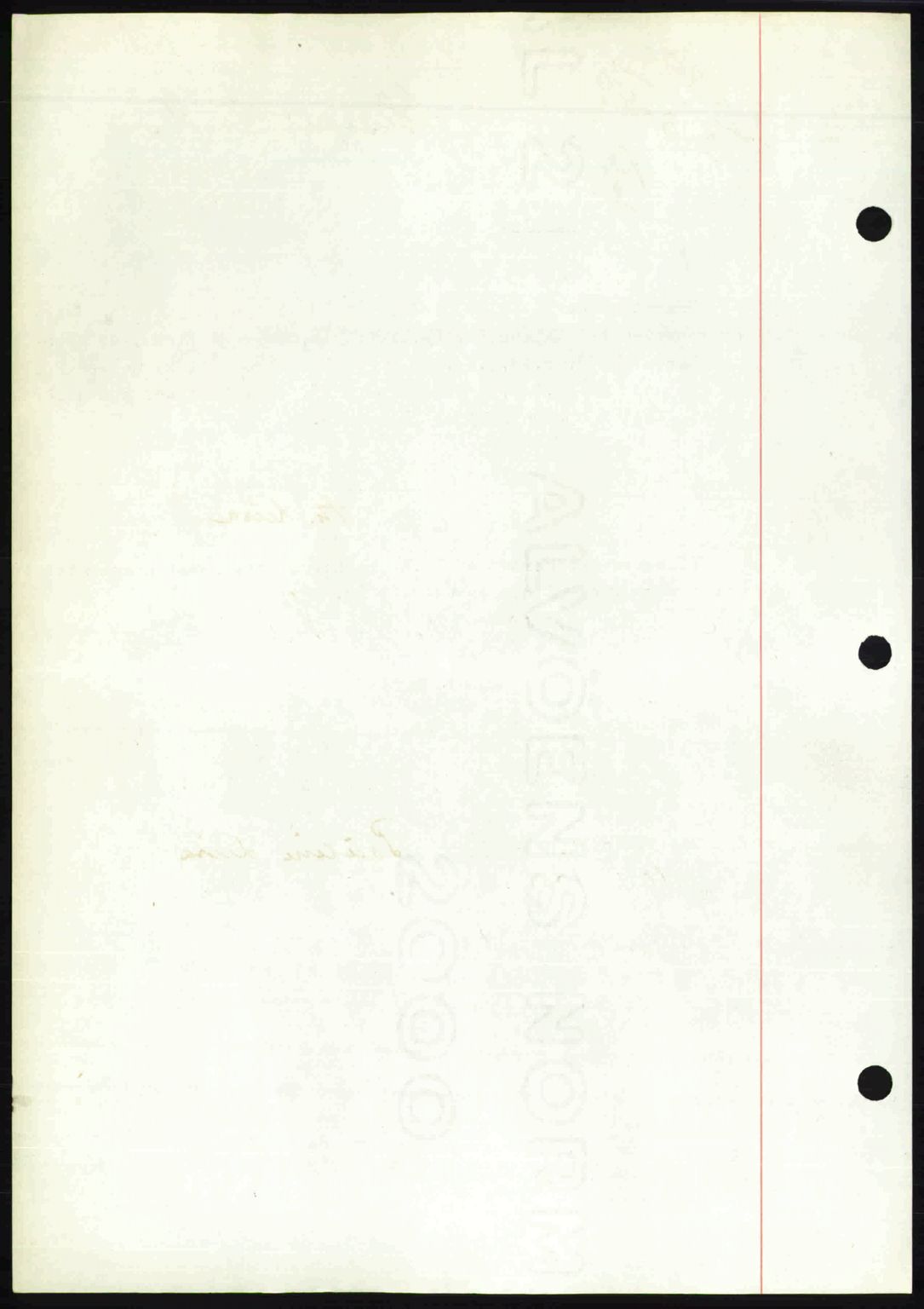 Fosen sorenskriveri, AV/SAT-A-1107/1/2/2C: Mortgage book no. A7-9, 1947-1949, Diary no: : 289/1949