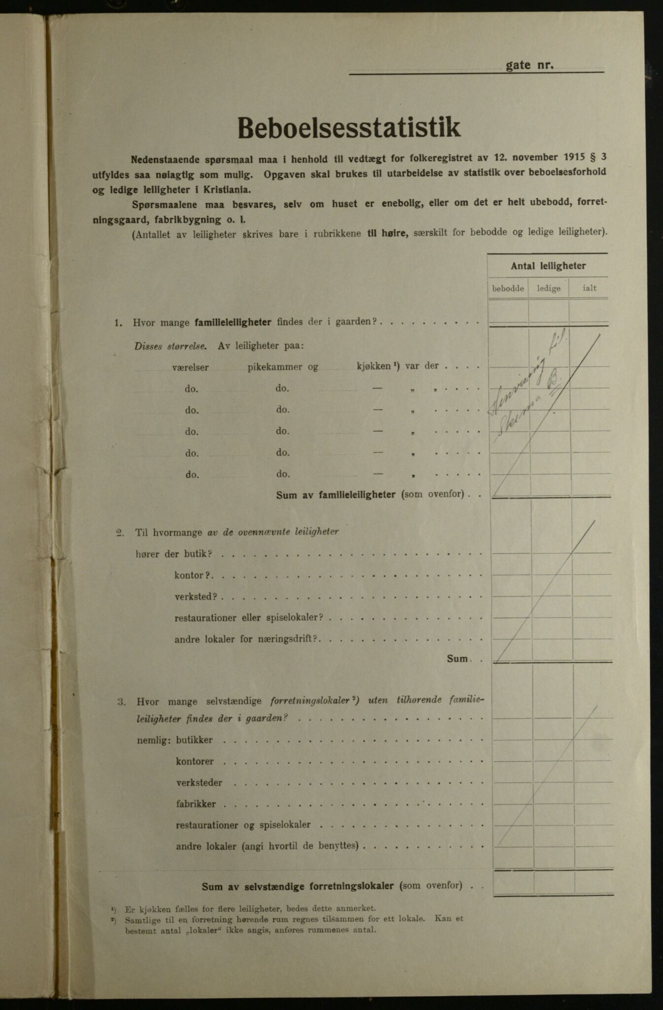 OBA, Municipal Census 1923 for Kristiania, 1923, p. 1939