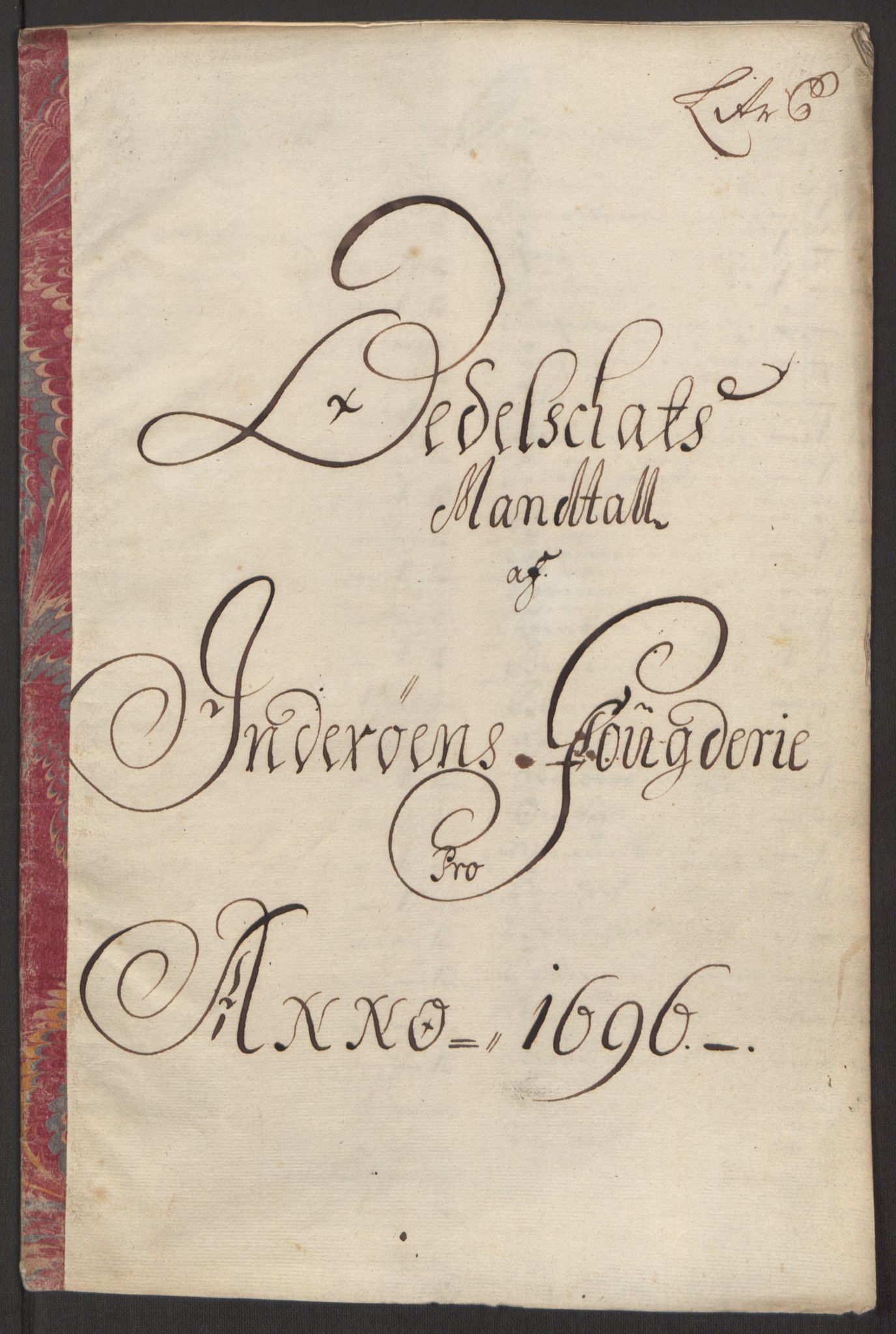 Rentekammeret inntil 1814, Reviderte regnskaper, Fogderegnskap, RA/EA-4092/R63/L4309: Fogderegnskap Inderøy, 1695-1697, p. 235