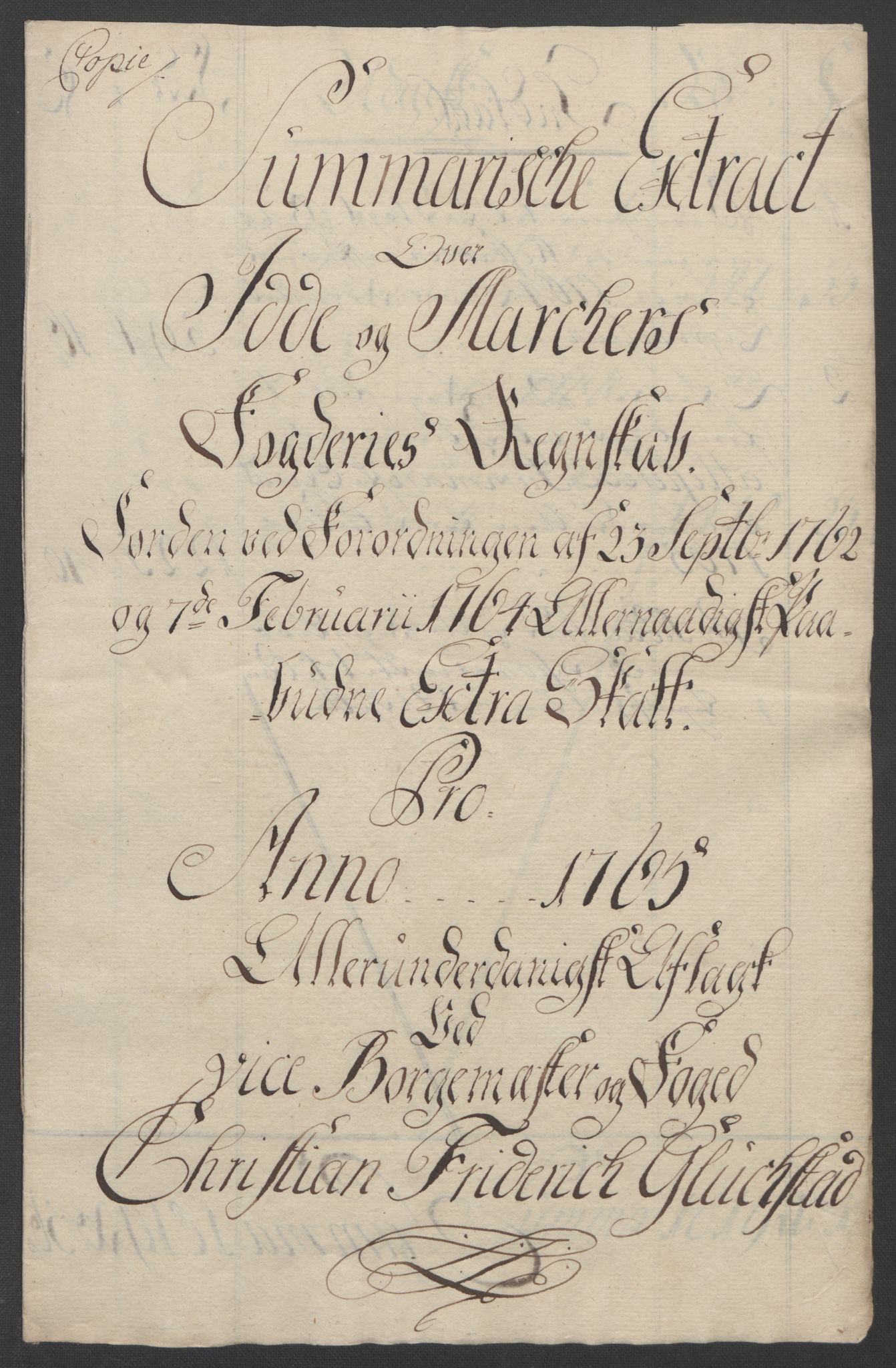 Rentekammeret inntil 1814, Reviderte regnskaper, Fogderegnskap, AV/RA-EA-4092/R01/L0097: Ekstraskatten Idd og Marker, 1756-1767, p. 249