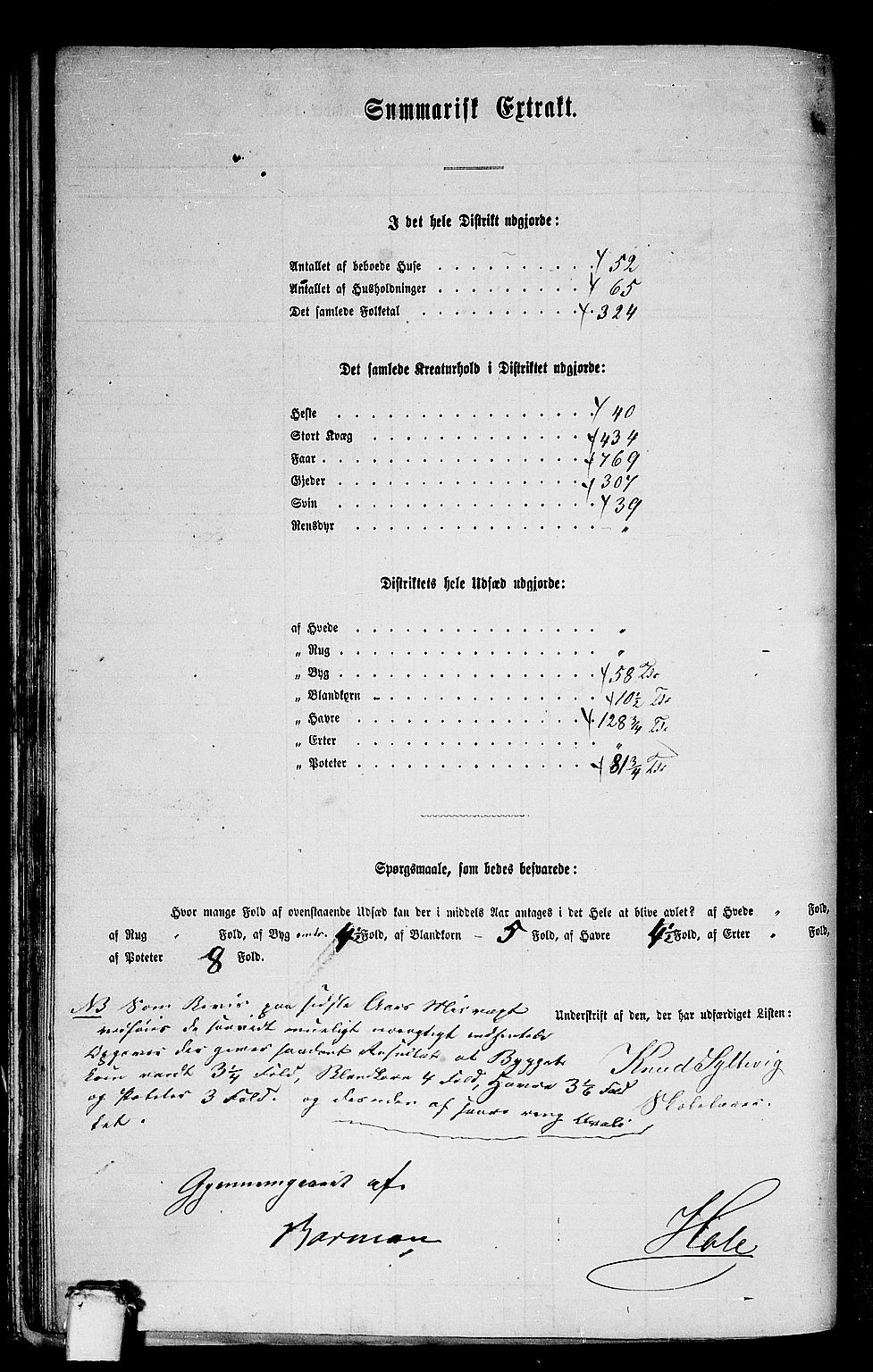 RA, 1865 census for Sunnylven, 1865, p. 31