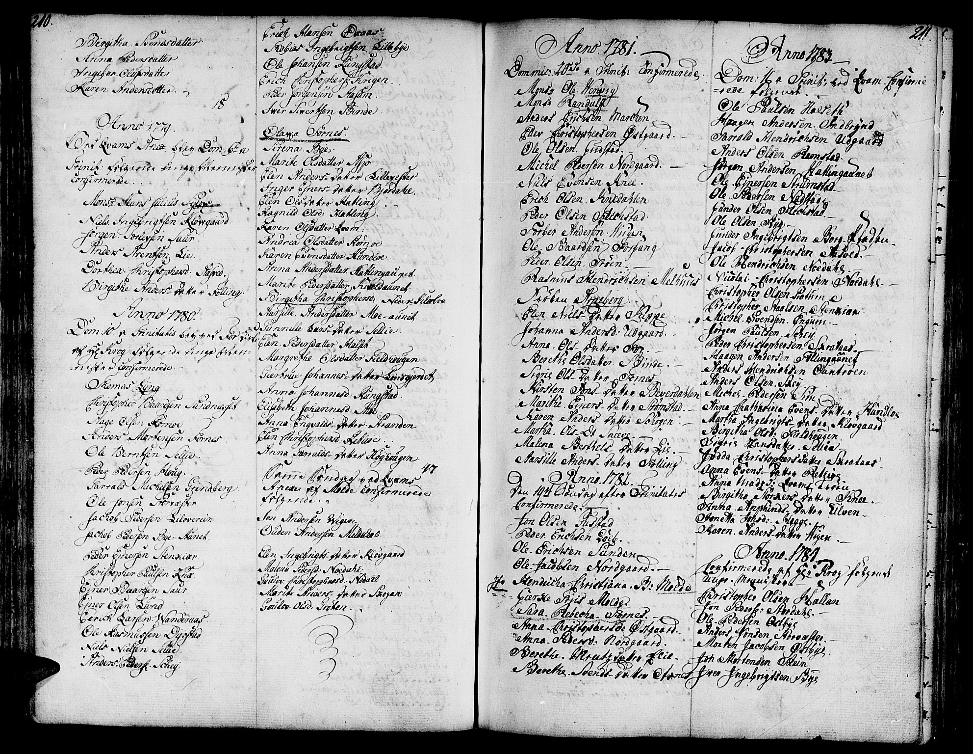 Ministerialprotokoller, klokkerbøker og fødselsregistre - Nord-Trøndelag, SAT/A-1458/746/L0440: Parish register (official) no. 746A02, 1760-1815, p. 210-211
