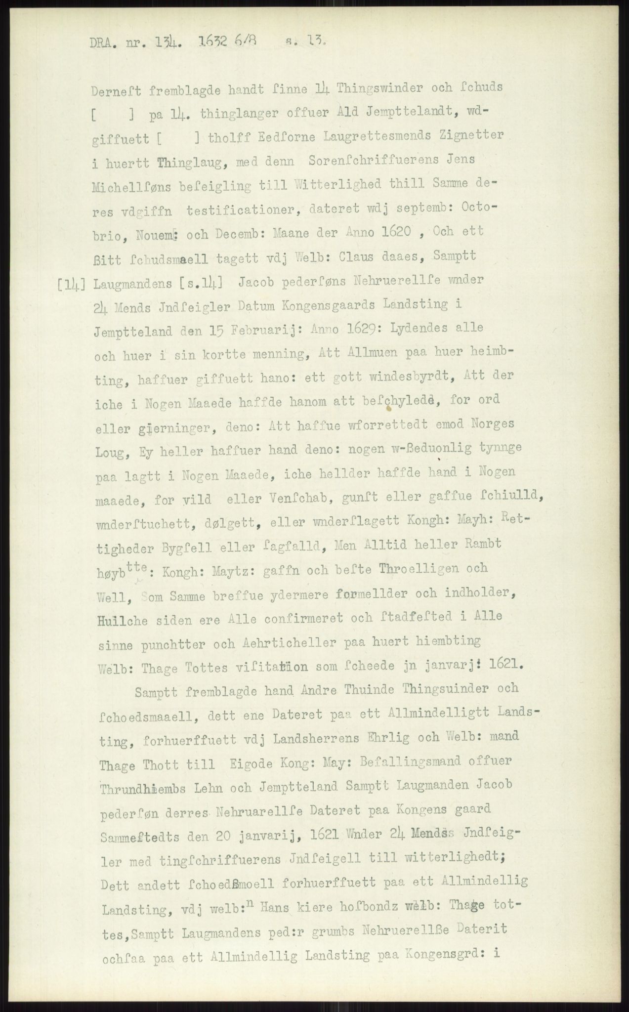 Samlinger til kildeutgivelse, Diplomavskriftsamlingen, AV/RA-EA-4053/H/Ha, p. 3424