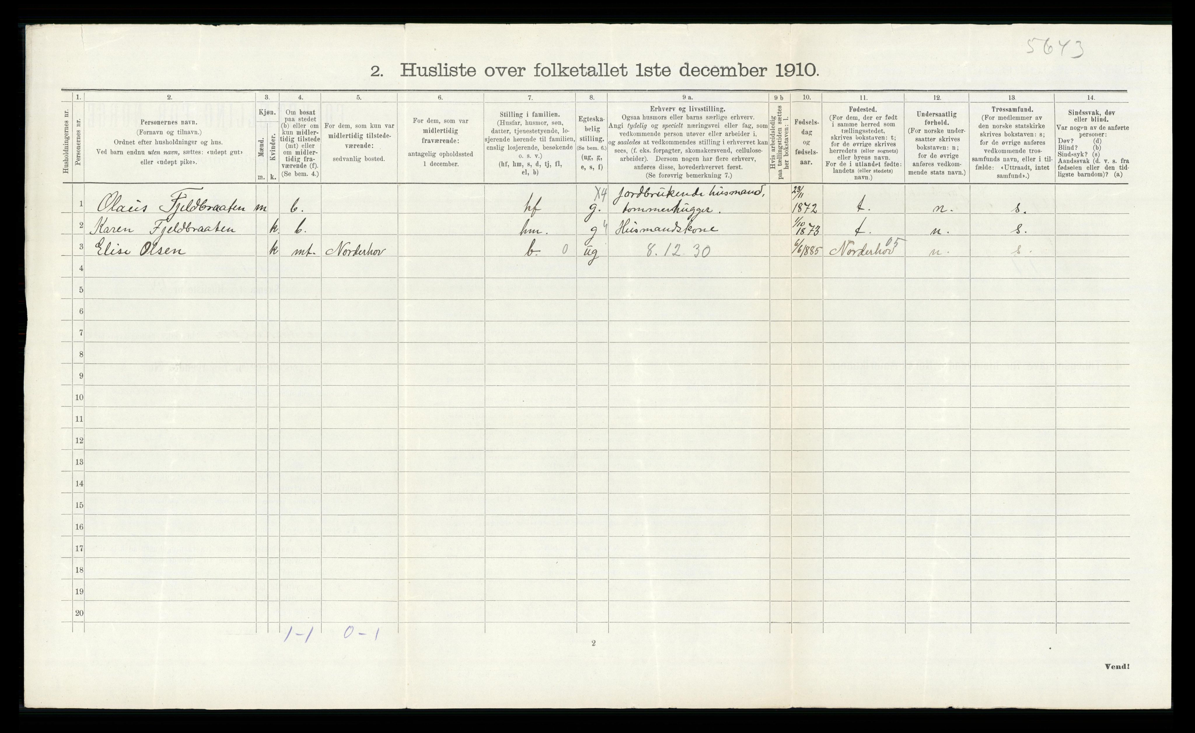 RA, 1910 census for Ådal, 1910, p. 602