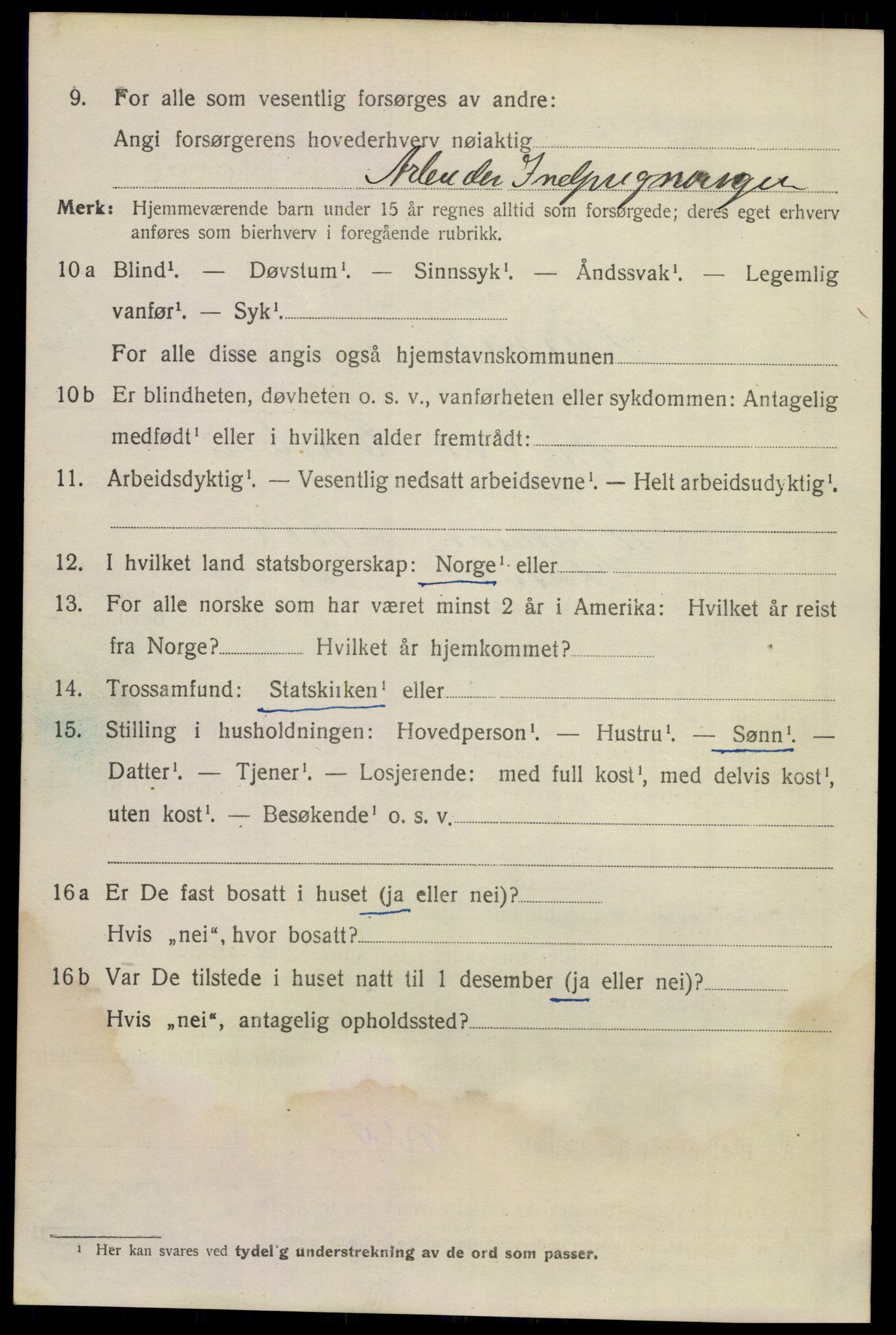 SAKO, 1920 census for Larvik, 1920, p. 28319