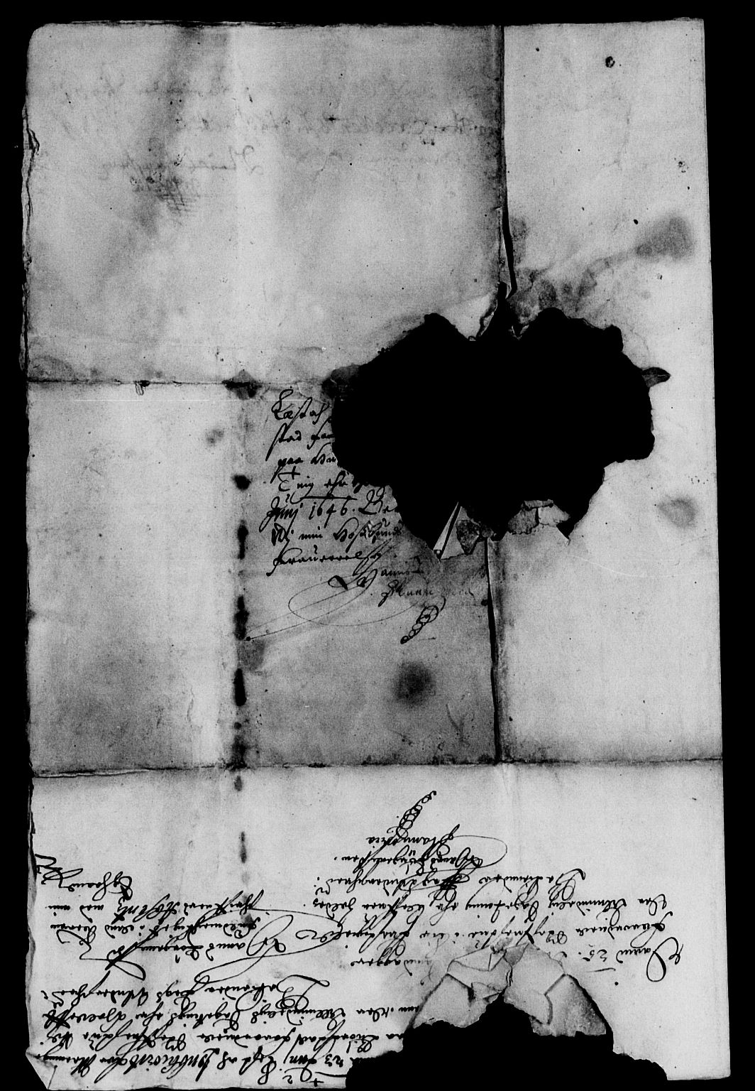 Rentekammeret inntil 1814, Reviderte regnskaper, Lensregnskaper, AV/RA-EA-5023/R/Rb/Rba/L0187: Akershus len, 1644-1647