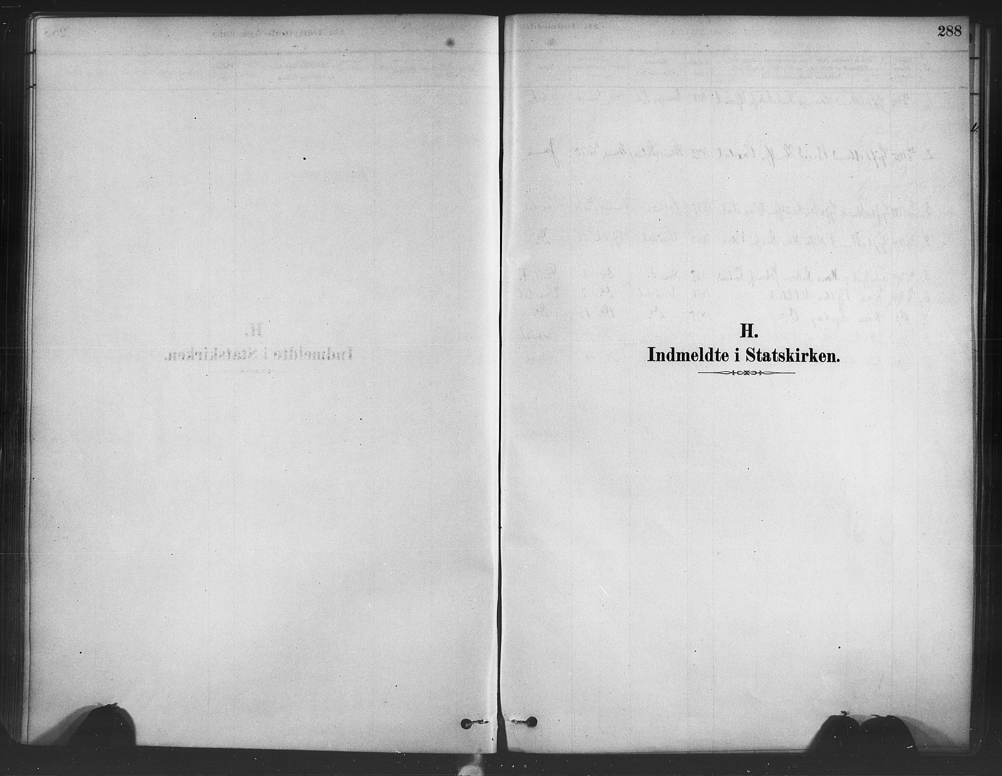 Bruvik Sokneprestembete, SAB/A-74701/H/Haa: Parish register (official) no. B 1, 1878-1904, p. 288